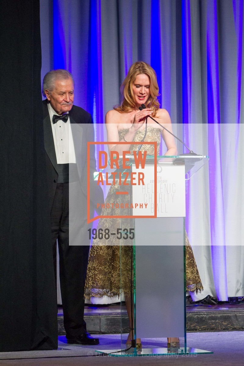 John Aniston, Stephanie March, Hellenic Charity Ball, Westin St. Francis. 335 Powell Street, November 14th, 2015