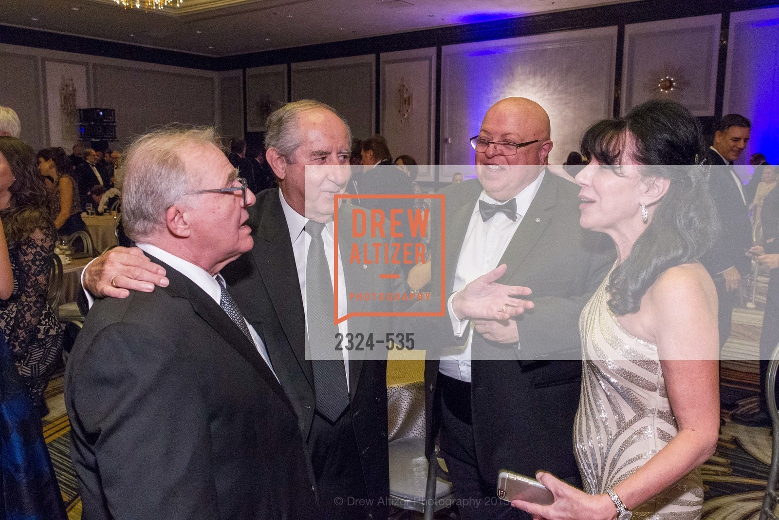 Fanis Economidis, Gerry Ranglas, Jeannie Ranglas, Hellenic Charity Ball, Westin St. Francis. 335 Powell Street, November 14th, 2015, Photo #2324-535 Fanis Economidis, Gerry Ranglas, Jeannie Ranglas, Photo #2324-535