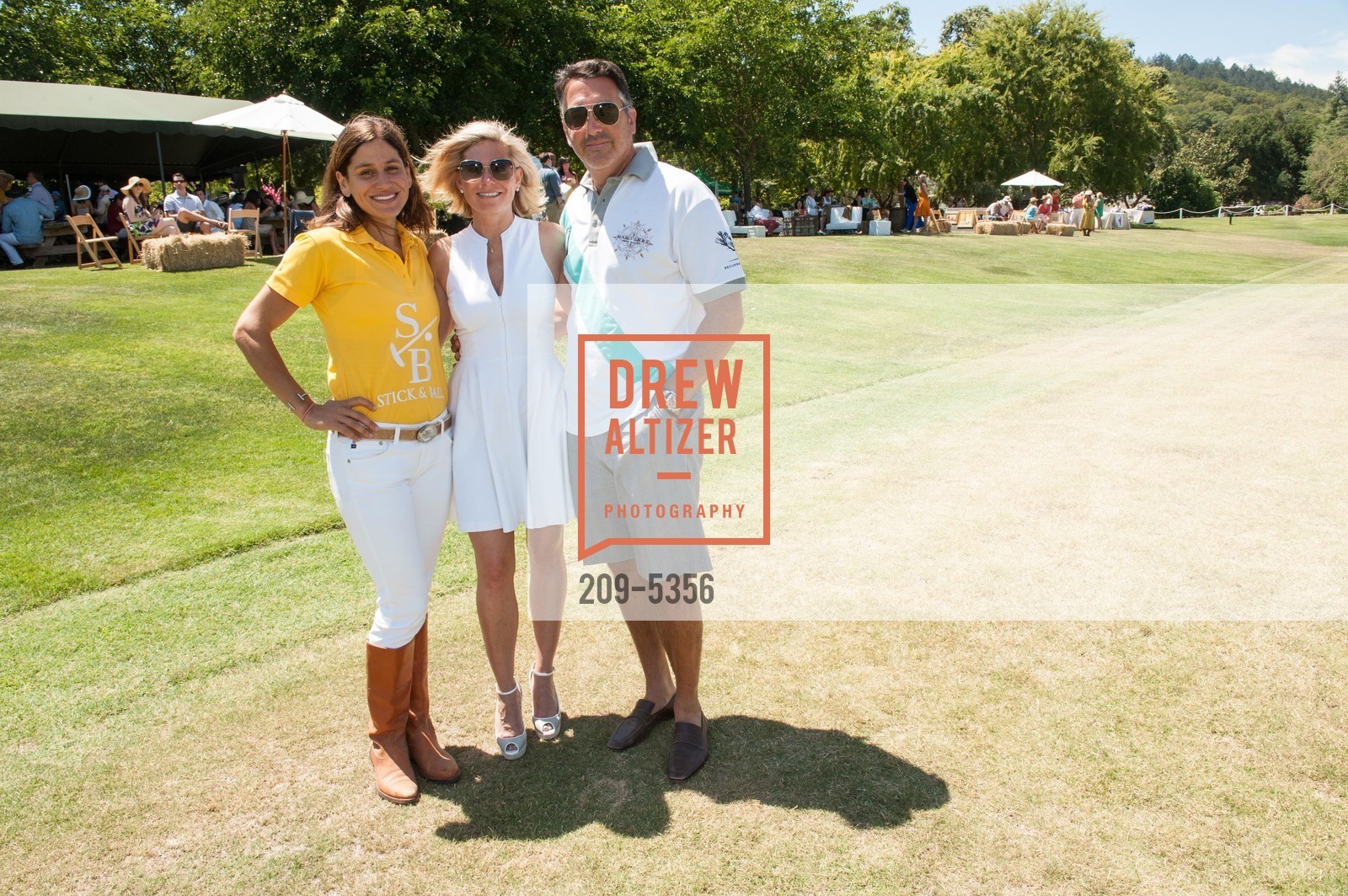 Elizabeth Welborn, Kimberly Miller, Michael Polenske, STICK & BALL Polo Cup 2013, US, August 3rd, 2013, Photo #209-5356 Elizabeth Welborn, Kimberly Miller, Michael Polenske, Photo #209-5356