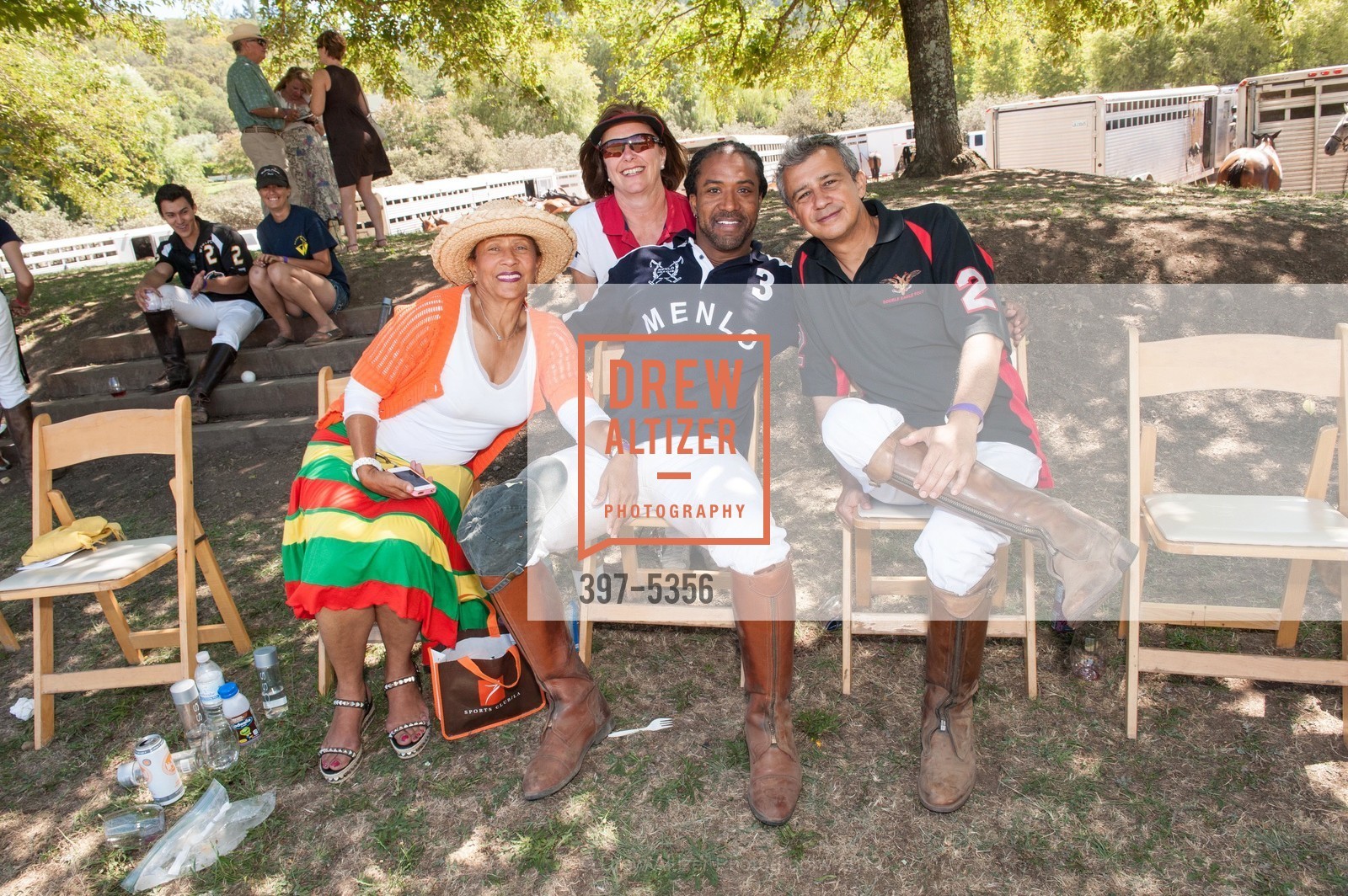Jessie Coles, Katie Graham, Claude Alix Bertrand, Babak Ehteshami, STICK & BALL Polo Cup 2013, US, August 3rd, 2013, Photo #397-5356 Jessie Coles, Katie Graham, Claude Alix Bertrand, Babak Ehteshami, Photo #397-5356