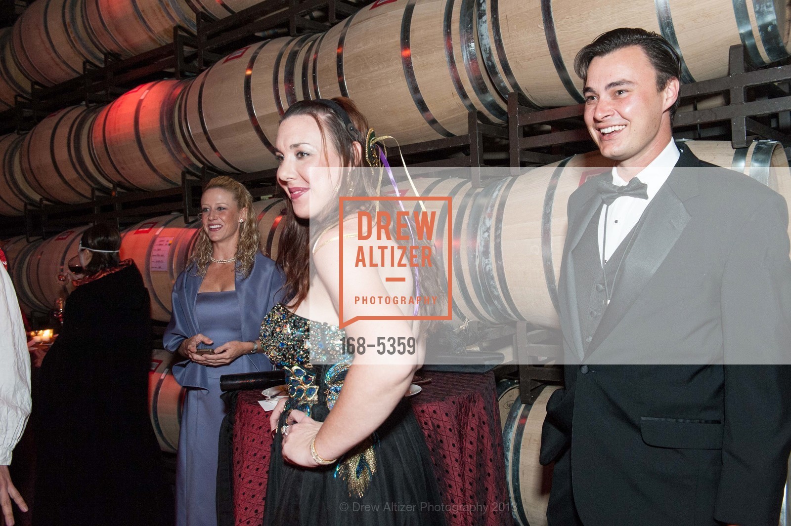 Patricia Seffens, Landon McPherson, COPPOLA WINERY Diamond Masquerad Ball, US, October 26th, 2013, Photo #168-5359 Patricia Seffens, Landon McPherson, Photo #168-5359