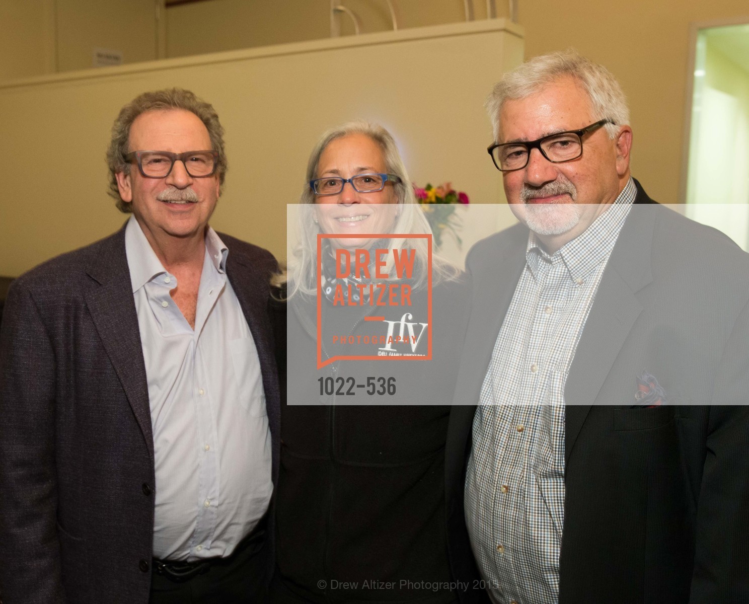 Mark Fishkin, Susan Idell, Robert Idell, AMY Screening with Director Asif Kapadia and Lars Ulrich, Christopher B. Smith Rafael Film Center. 1118 Fourth Street, November 15th, 2015,Drew Altizer, Drew Altizer Photography, full-service event agency, private events, San Francisco photographer, photographer California