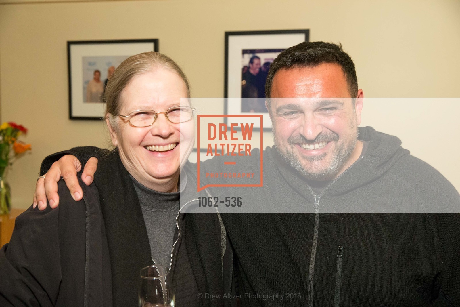 Molly Martin, Steffan Chirazi, AMY Screening with Director Asif Kapadia and Lars Ulrich, Christopher B. Smith Rafael Film Center. 1118 Fourth Street, November 16th, 2015, Photo #1062-536 Molly Martin, Steffan Chirazi, Photo #1062-536