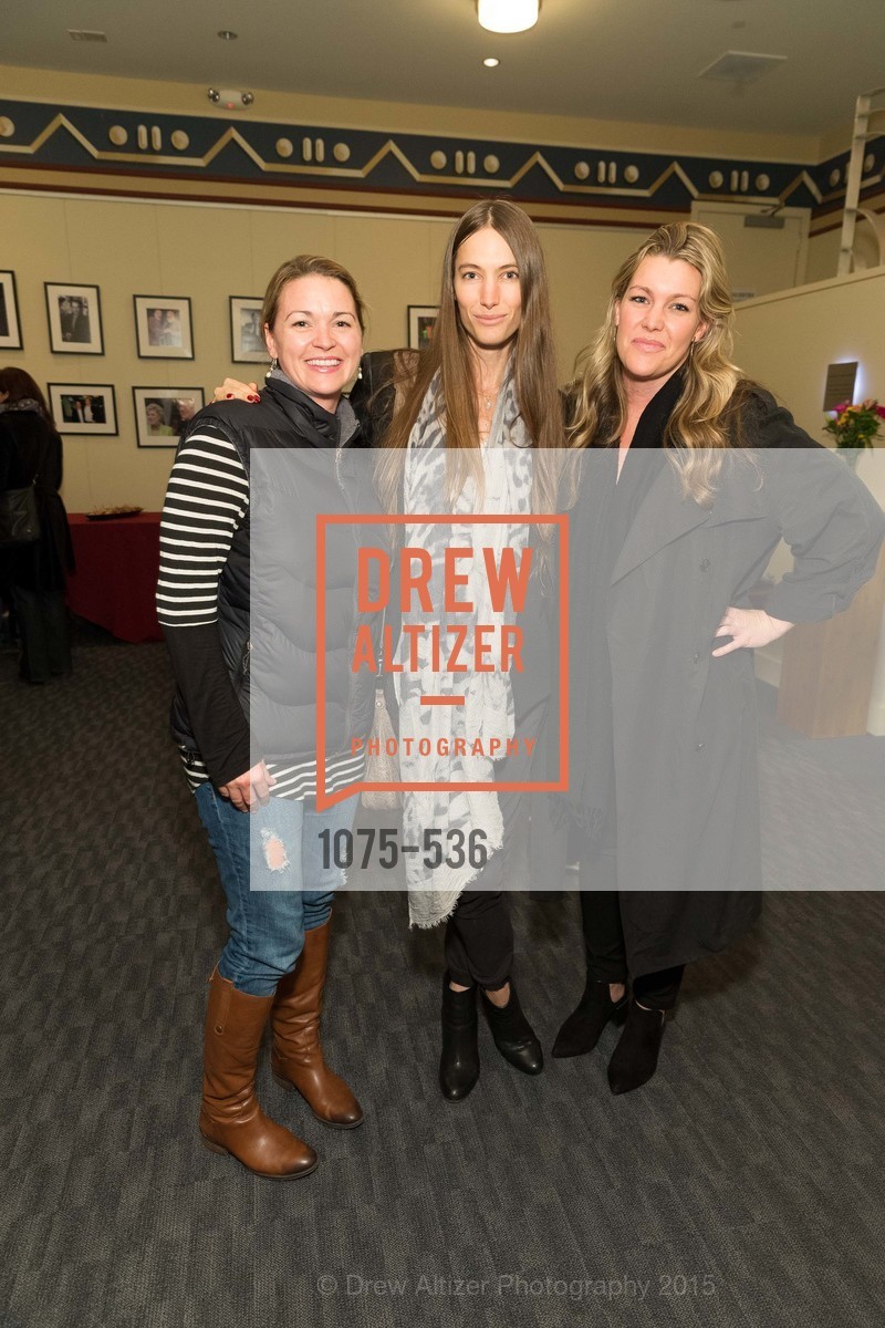 Michelle Sullivan, Jessica Miller, Heather Seacrist, AMY Screening with Director Asif Kapadia and Lars Ulrich, Christopher B. Smith Rafael Film Center. 1118 Fourth Street, November 16th, 2015, Photo #1075-536 Michelle Sullivan, Jessica Miller, Heather Seacrist, Photo #1075-536