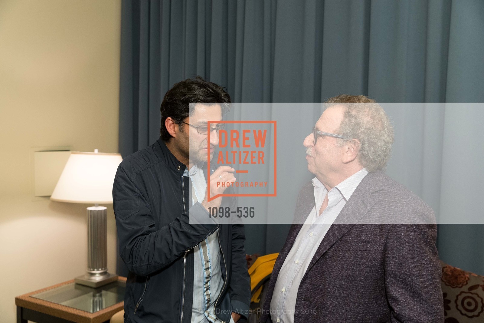 Asif Kapadia, Mark Fishkin, AMY Screening with Director Asif Kapadia and Lars Ulrich, Christopher B. Smith Rafael Film Center. 1118 Fourth Street, November 15th, 2015,Drew Altizer, Drew Altizer Photography, full-service agency, private events, San Francisco photographer, photographer california