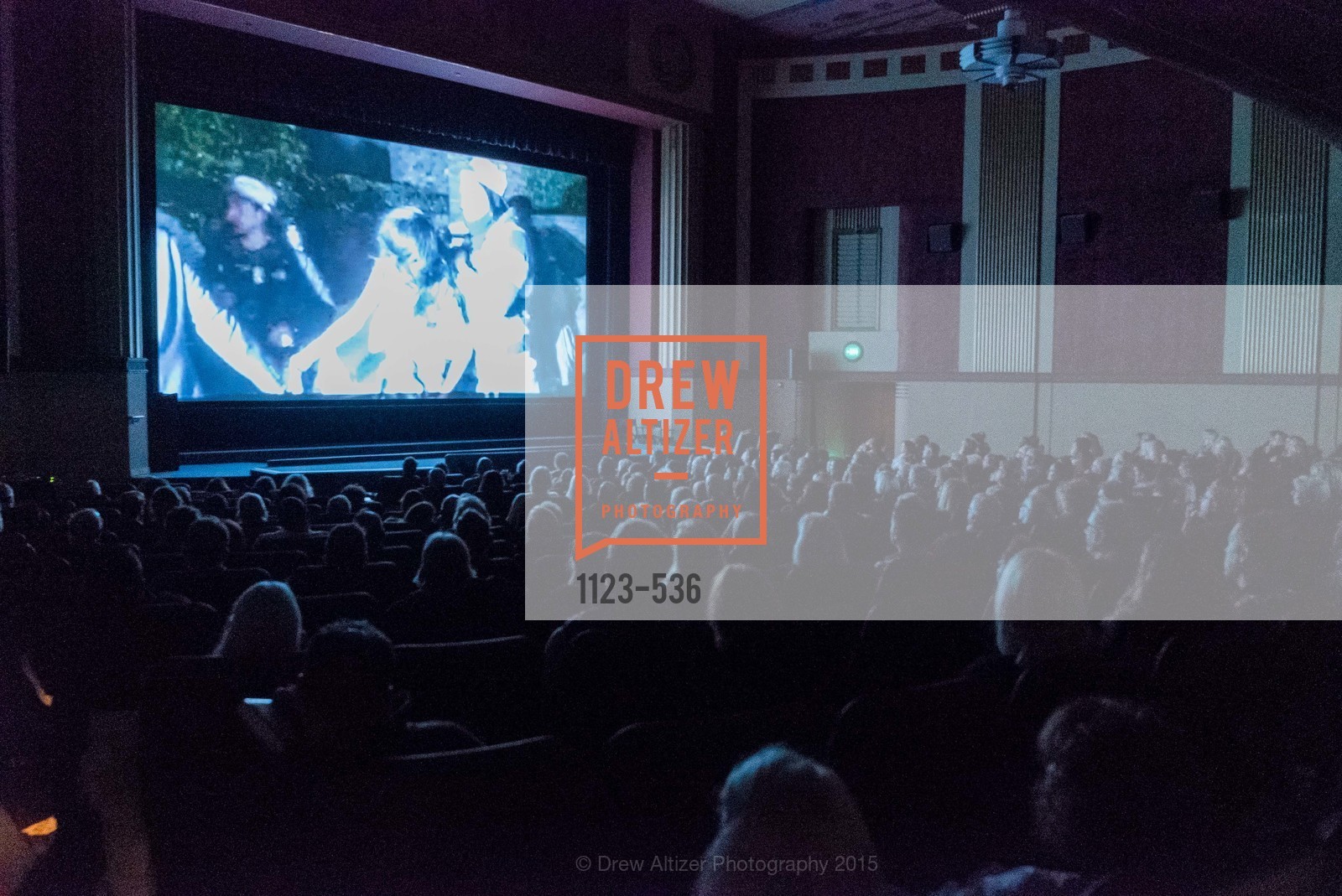Stage, AMY Screening with Director Asif Kapadia and Lars Ulrich, Christopher B. Smith Rafael Film Center. 1118 Fourth Street, November 15th, 2015,Drew Altizer, Drew Altizer Photography, full-service agency, private events, San Francisco photographer, photographer california