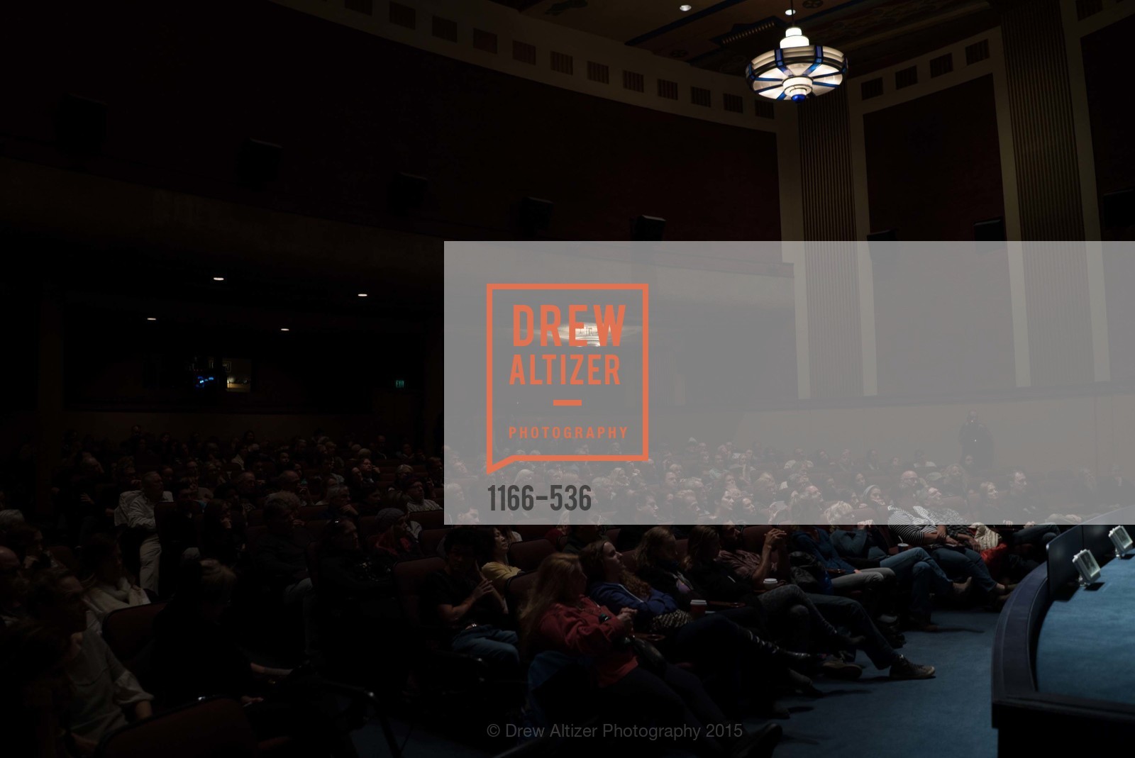 Stage, AMY Screening with Director Asif Kapadia and Lars Ulrich, Christopher B. Smith Rafael Film Center. 1118 Fourth Street, November 15th, 2015,Drew Altizer, Drew Altizer Photography, full-service agency, private events, San Francisco photographer, photographer california