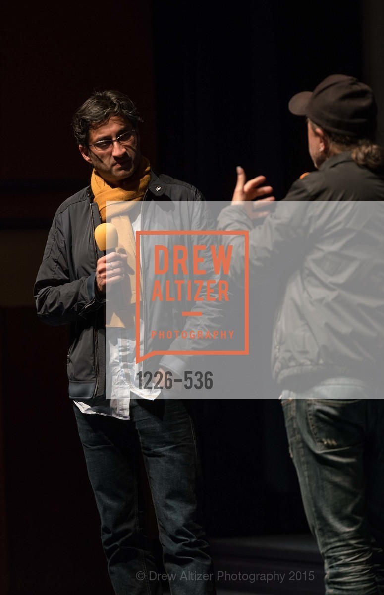 Stage, AMY Screening with Director Asif Kapadia and Lars Ulrich, Christopher B. Smith Rafael Film Center. 1118 Fourth Street, November 16th, 2015, Photo #1226-536 Stage, Photo #1226-536