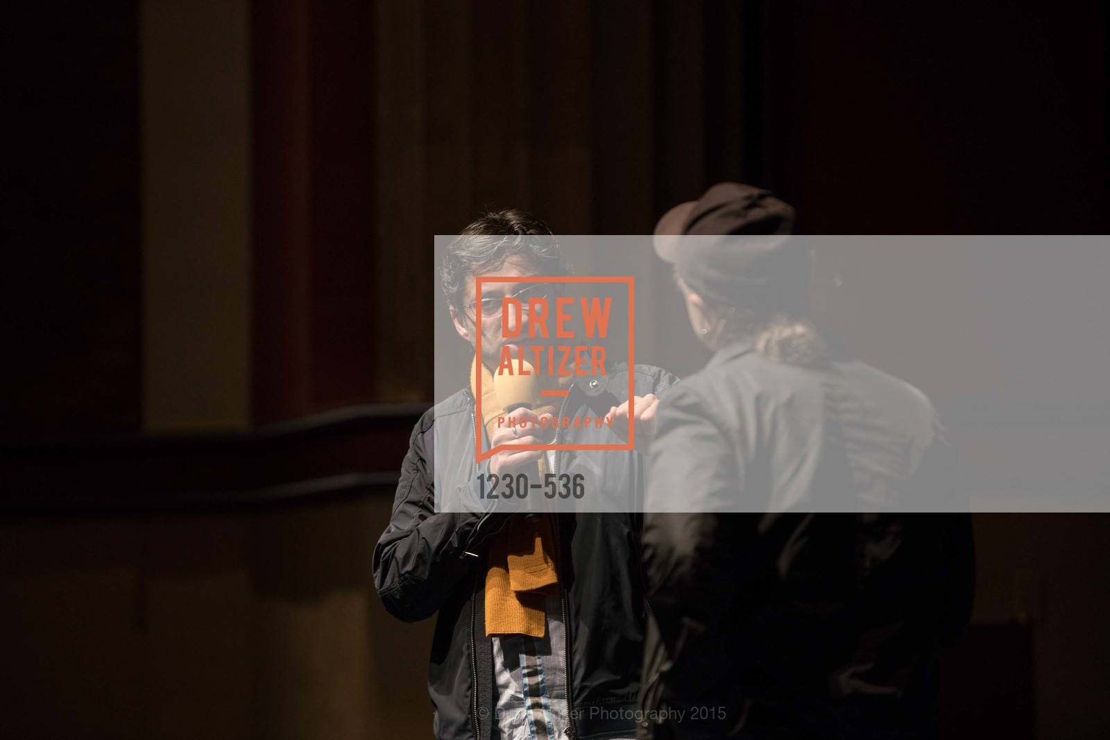 Stage, AMY Screening with Director Asif Kapadia and Lars Ulrich, Christopher B. Smith Rafael Film Center. 1118 Fourth Street, November 15th, 2015