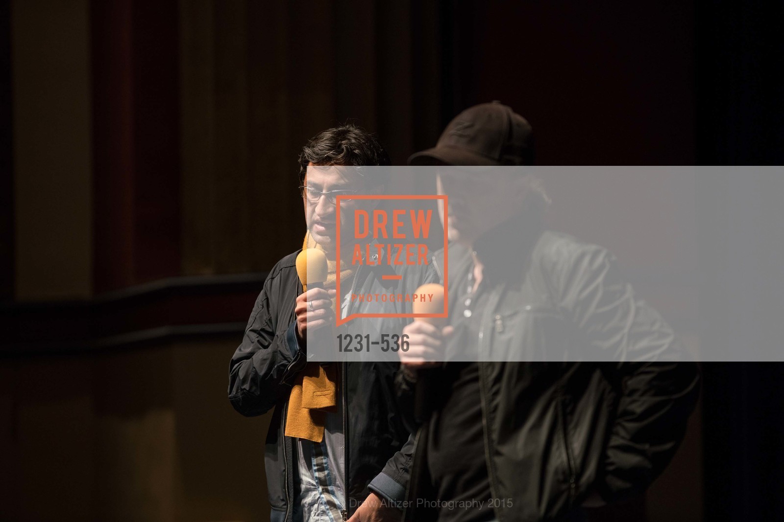 Stage, AMY Screening with Director Asif Kapadia and Lars Ulrich, Christopher B. Smith Rafael Film Center. 1118 Fourth Street, November 15th, 2015