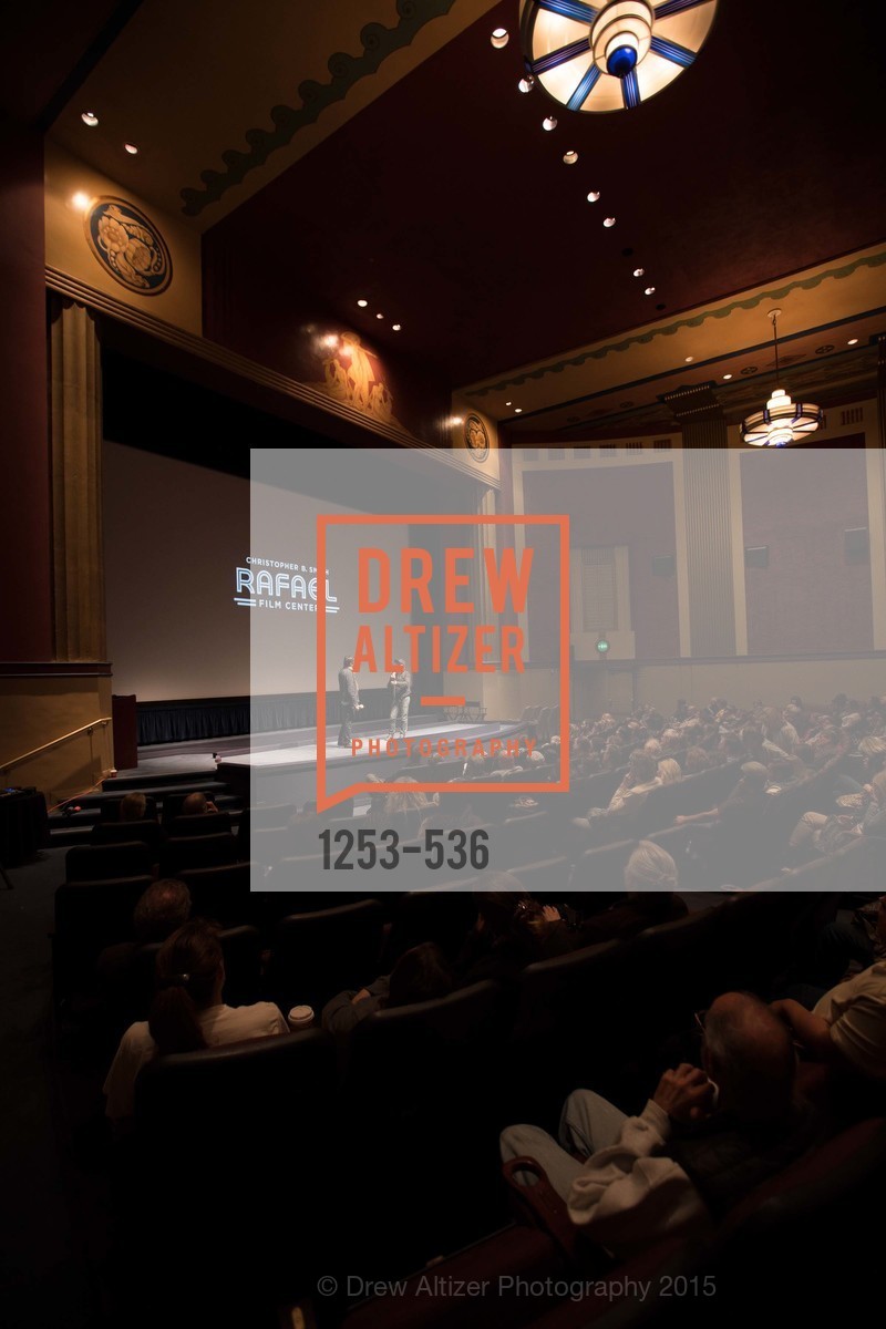 Stage, AMY Screening with Director Asif Kapadia and Lars Ulrich, Christopher B. Smith Rafael Film Center. 1118 Fourth Street, November 15th, 2015,Drew Altizer, Drew Altizer Photography, full-service agency, private events, San Francisco photographer, photographer california