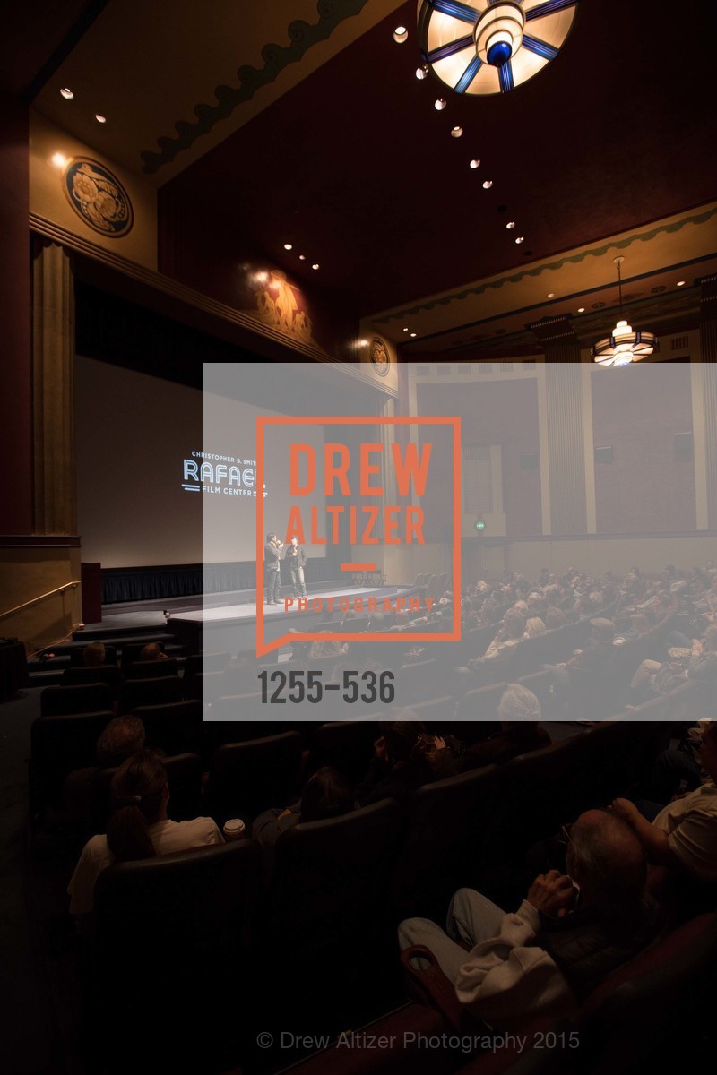 Stage, AMY Screening with Director Asif Kapadia and Lars Ulrich, Christopher B. Smith Rafael Film Center. 1118 Fourth Street, November 15th, 2015,Drew Altizer, Drew Altizer Photography, full-service agency, private events, San Francisco photographer, photographer california