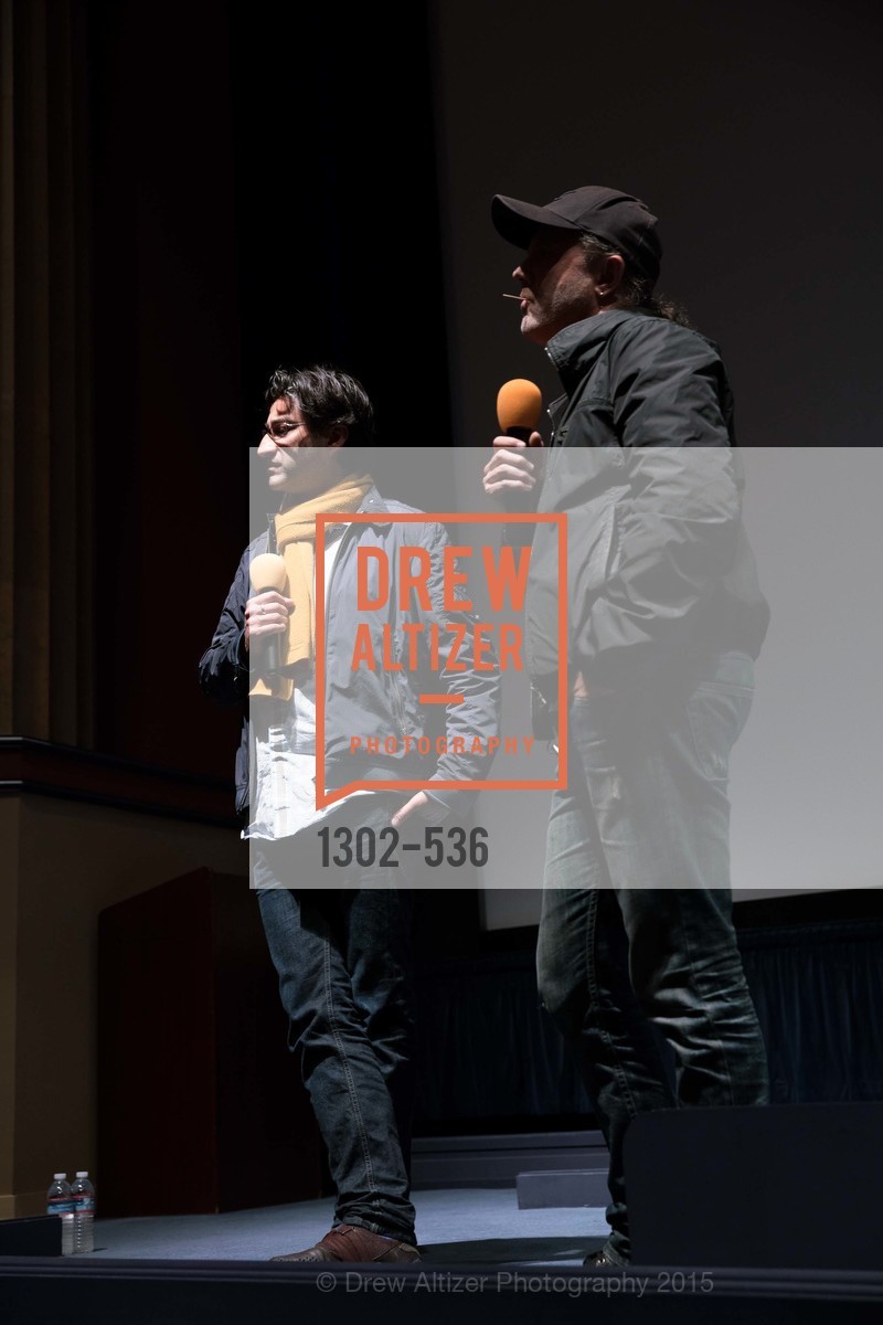 Asif Kapadia, Lars Ulrich, AMY Screening with Director Asif Kapadia and Lars Ulrich, Christopher B. Smith Rafael Film Center. 1118 Fourth Street, November 15th, 2015,Drew Altizer, Drew Altizer Photography, full-service agency, private events, San Francisco photographer, photographer california