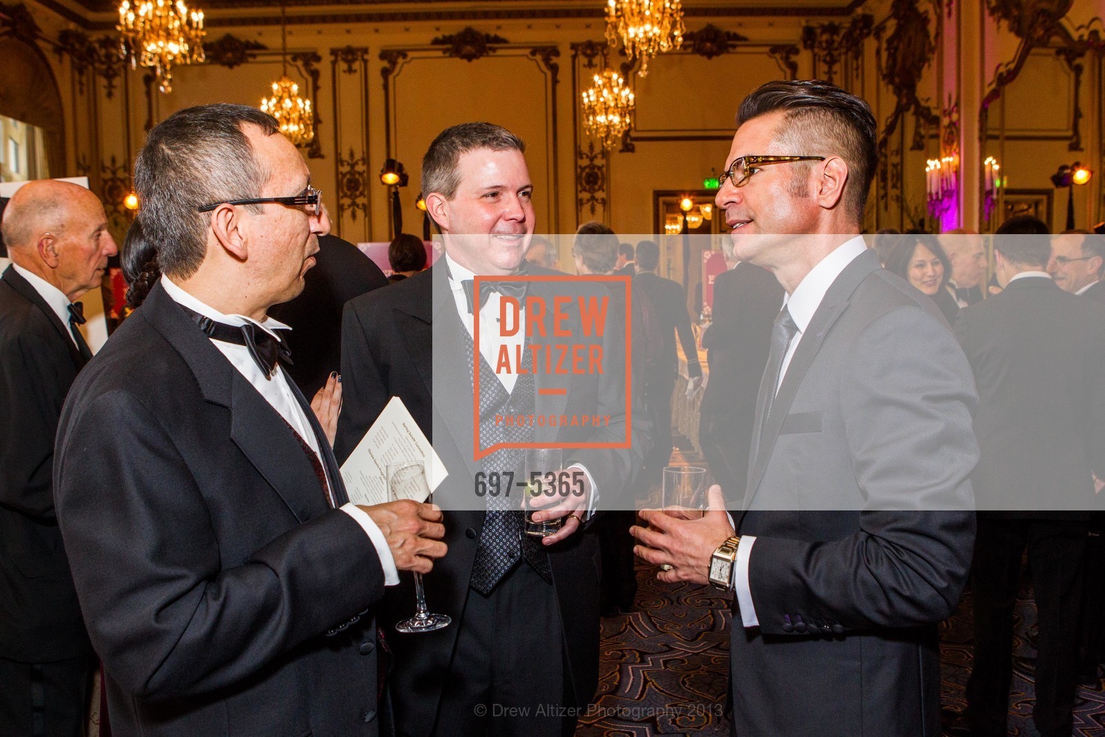 Richard Zuniga, Sean SeLegue, Robert Mison, Girls of the Golden West: Merola Opera Spring Benefit, US, April 13th, 2013, Photo #697-5365 Richard Zuniga, Sean SeLegue, Robert Mison, Photo #697-5365