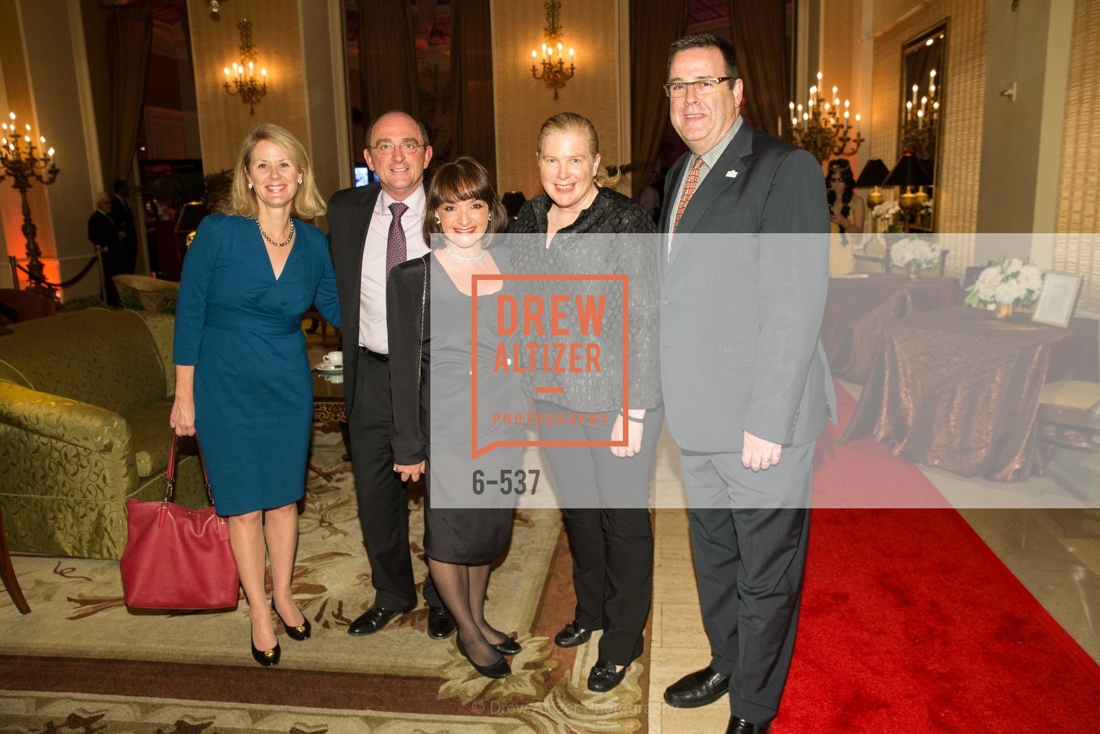 Kelly Powers, Tom Klein, Barbara Klein, Joanne Hayes-White, Kevin Carroll, TOP OF THE MARK'S 75TH Anniversary Party, US, November 7th, 2014