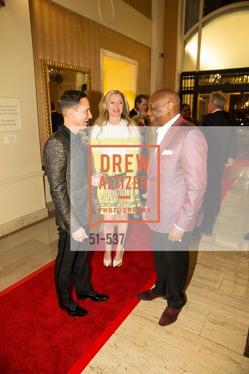 Ken Fulk, Sonya Molodetskaya, Willie Brown, TOP OF THE MARK'S 75TH Anniversary Party, US, November 7th, 2014