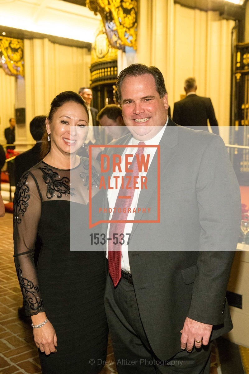 Lisa Brady, John Brady, TOP OF THE MARK'S 75TH Anniversary Party, US, November 7th, 2014, Photo #153-537 Lisa Brady, John Brady, Photo #153-537