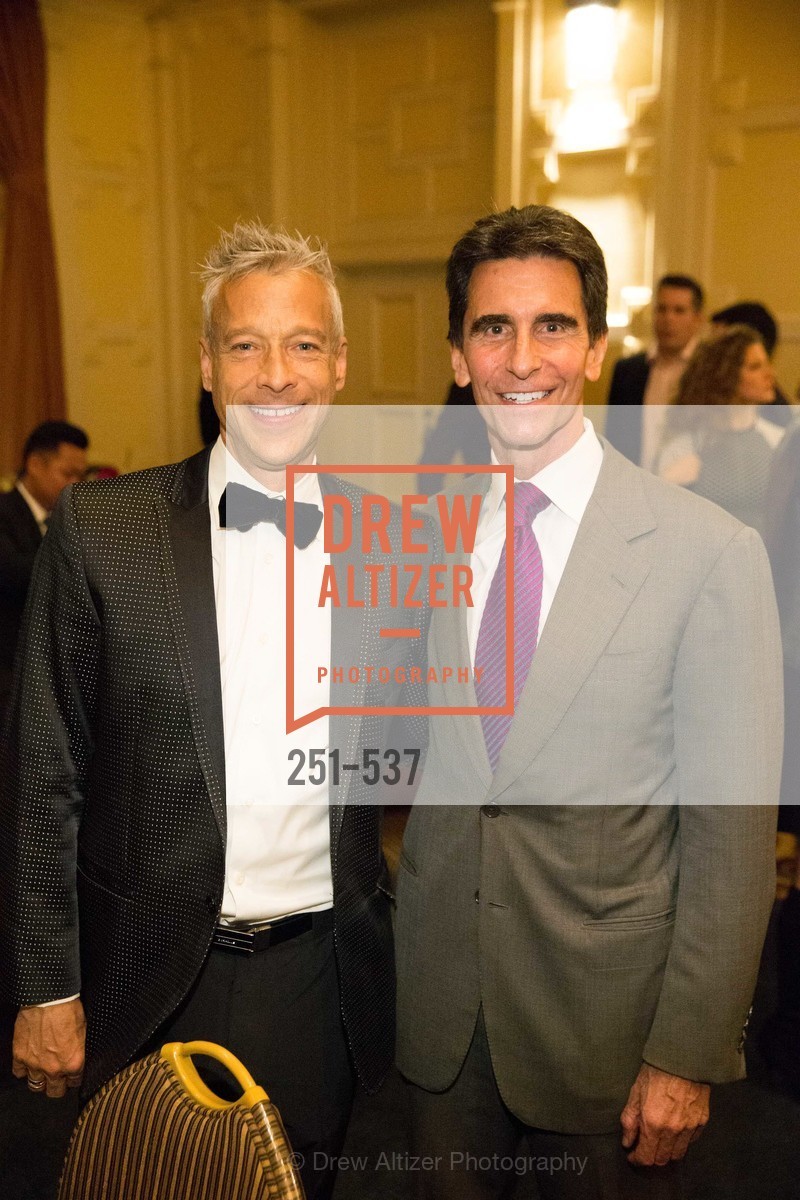 Kurt Wootton, Mark Leno, TOP OF THE MARK'S 75TH Anniversary Party, US, November 7th, 2014, Photo #251-537 Kurt Wootton, Mark Leno, Photo #251-537