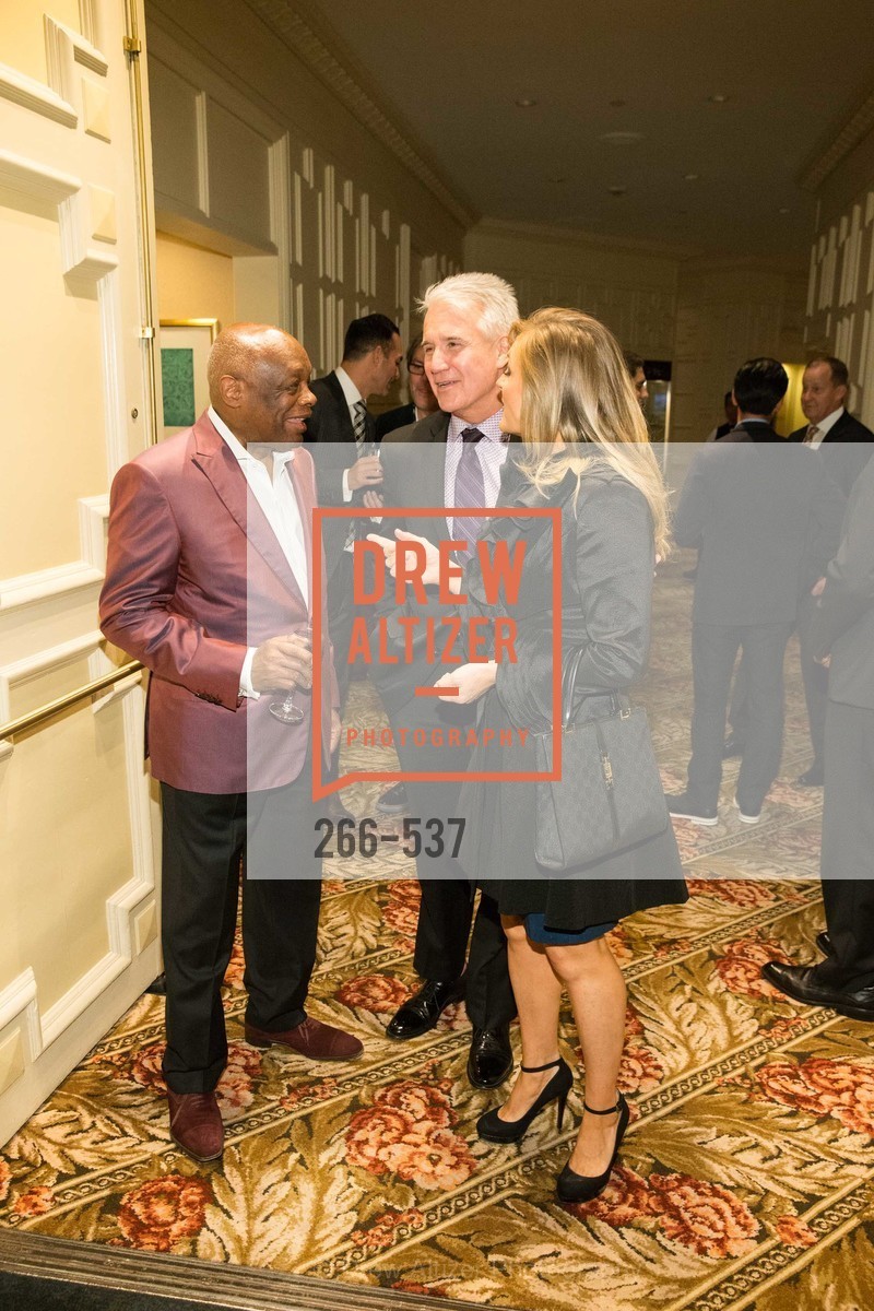 Willie Brown, George Gascon, Fabiola Gascon, TOP OF THE MARK'S 75TH Anniversary Party, US, November 7th, 2014,Drew Altizer, Drew Altizer Photography, full-service agency, private events, San Francisco photographer, photographer california