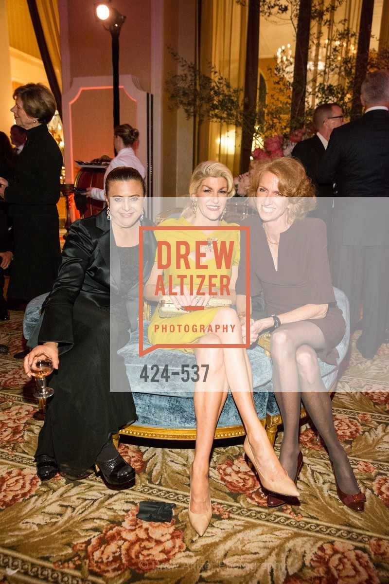 Ana Morales, Karen Caldwell, Marta Benson, TOP OF THE MARK'S 75TH Anniversary Party, US, November 7th, 2014, Photo #424-537 Ana Morales, Karen Caldwell, Marta Benson, Photo #424-537