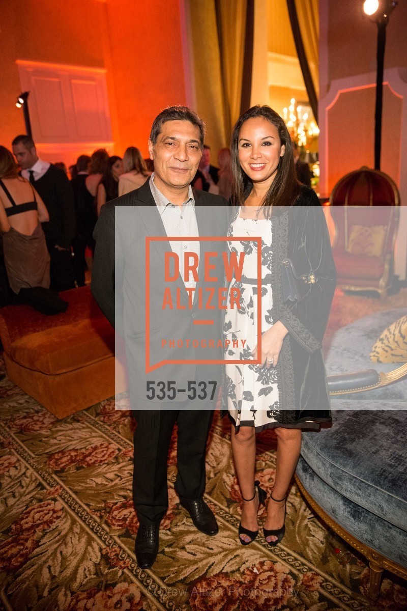 Gus Murad, Bahya Oumil-Murad, TOP OF THE MARK'S 75TH Anniversary Party, US, November 7th, 2014,Drew Altizer, Drew Altizer Photography, full-service agency, private events, San Francisco photographer, photographer california