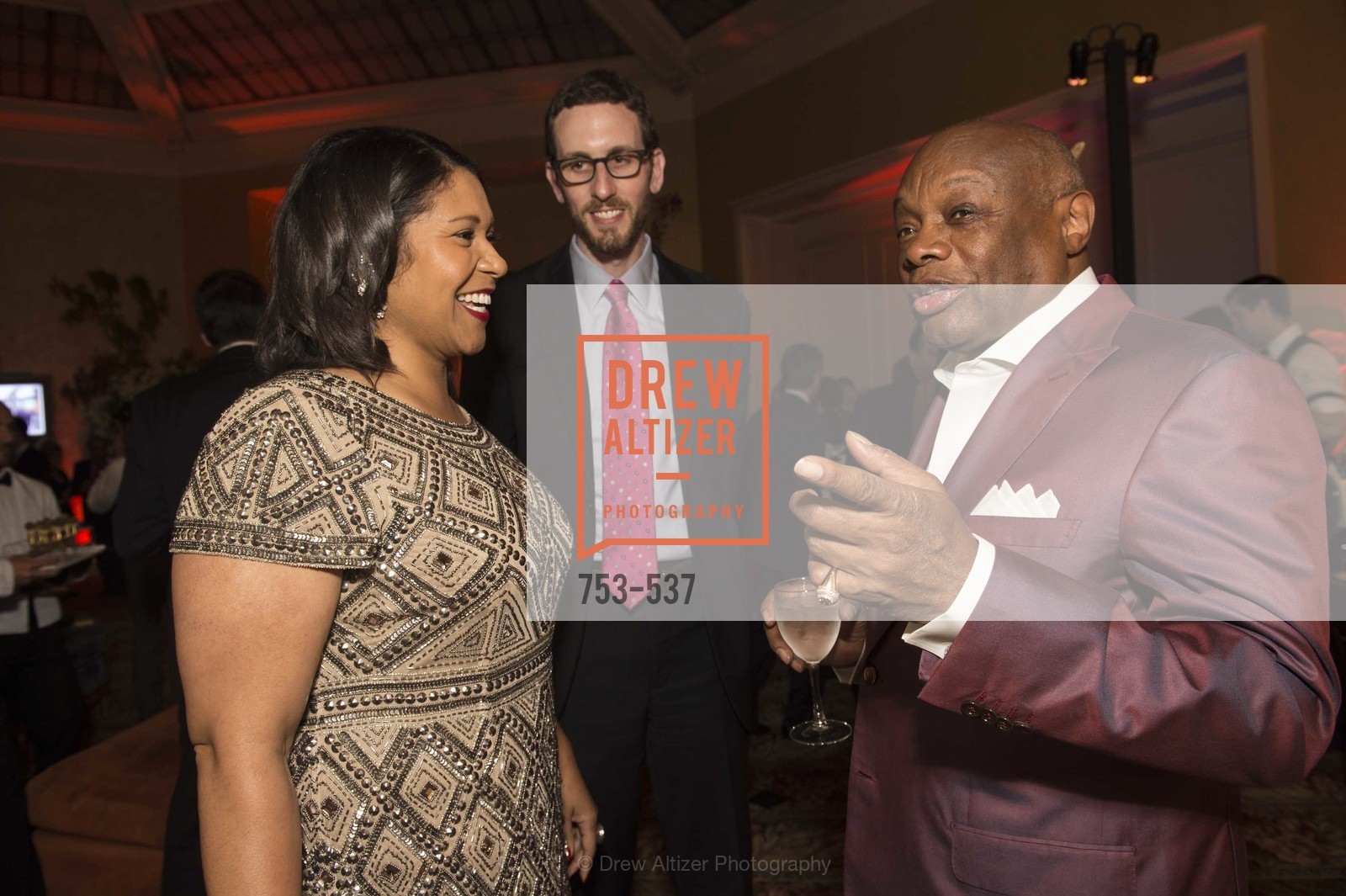 London Breed, Scott Wiener, Willie Brown, TOP OF THE MARK'S 75TH Anniversary Party, US, November 7th, 2014