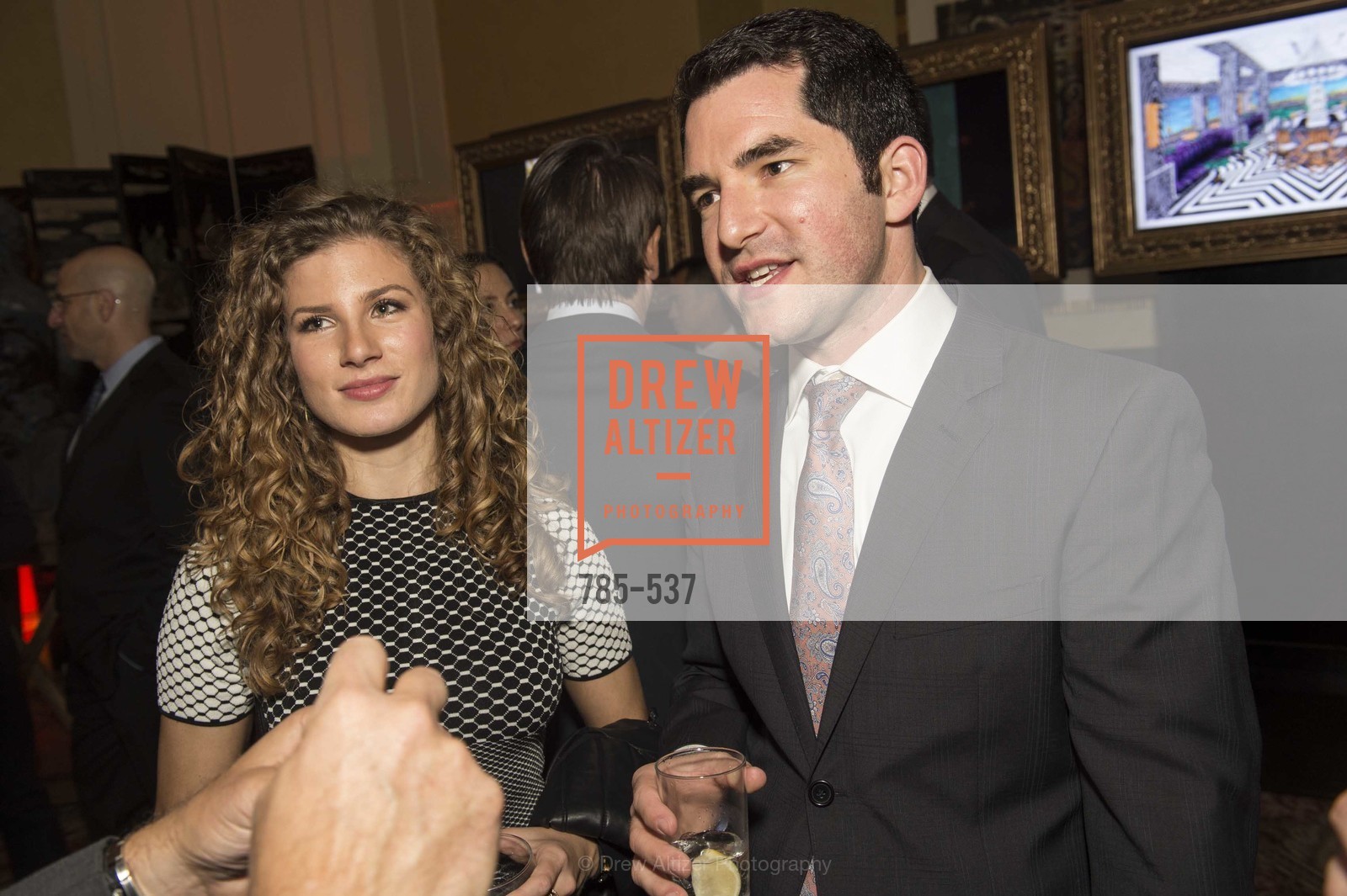 Adriana Volocsky, Sam Aperbach, TOP OF THE MARK'S 75TH Anniversary Party, US, November 7th, 2014,Drew Altizer, Drew Altizer Photography, full-service event agency, private events, San Francisco photographer, photographer California