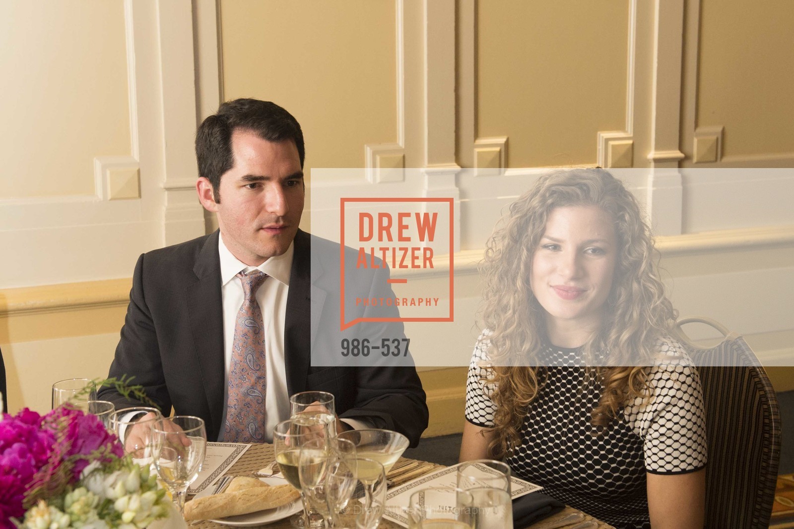 Adriana Volocsky, Sam Aperbach, TOP OF THE MARK'S 75TH Anniversary Party, US, November 7th, 2014