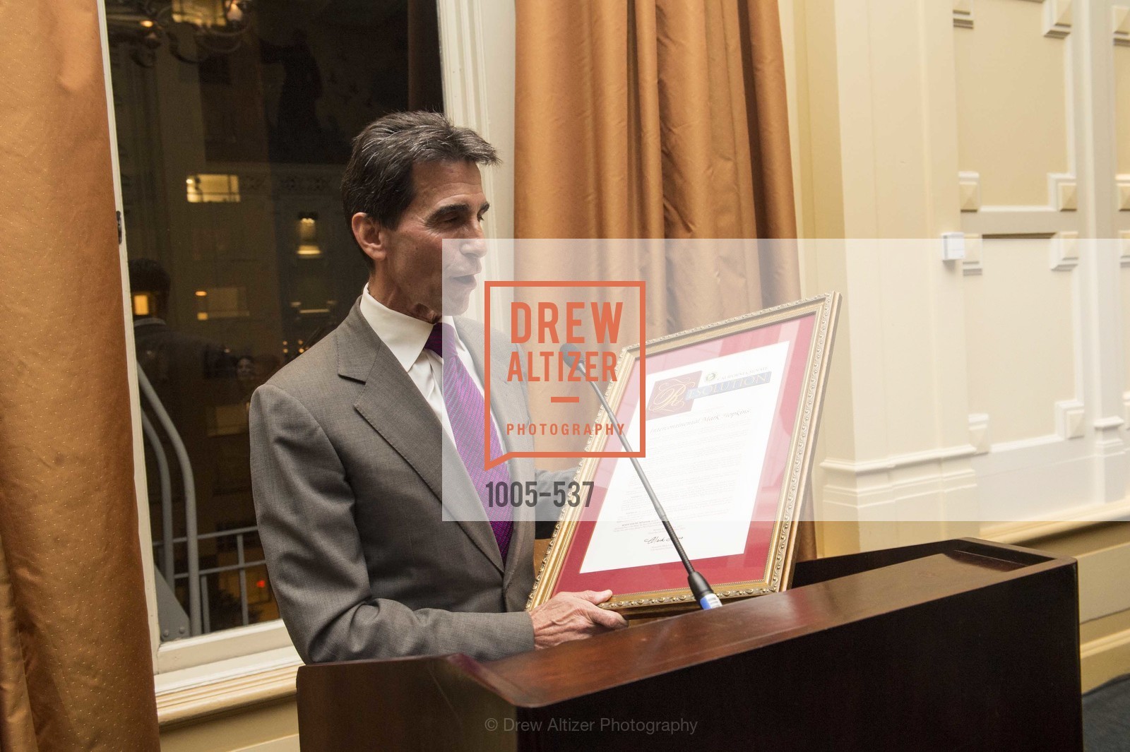 Mark Leno, TOP OF THE MARK'S 75TH Anniversary Party, US, November 7th, 2014,Drew Altizer, Drew Altizer Photography, full-service agency, private events, San Francisco photographer, photographer california