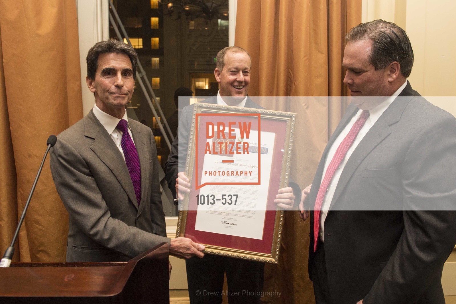 Mark Leno, Michael Rosenfeld, John Brady, TOP OF THE MARK'S 75TH Anniversary Party, US, November 7th, 2014,Drew Altizer, Drew Altizer Photography, full-service agency, private events, San Francisco photographer, photographer california