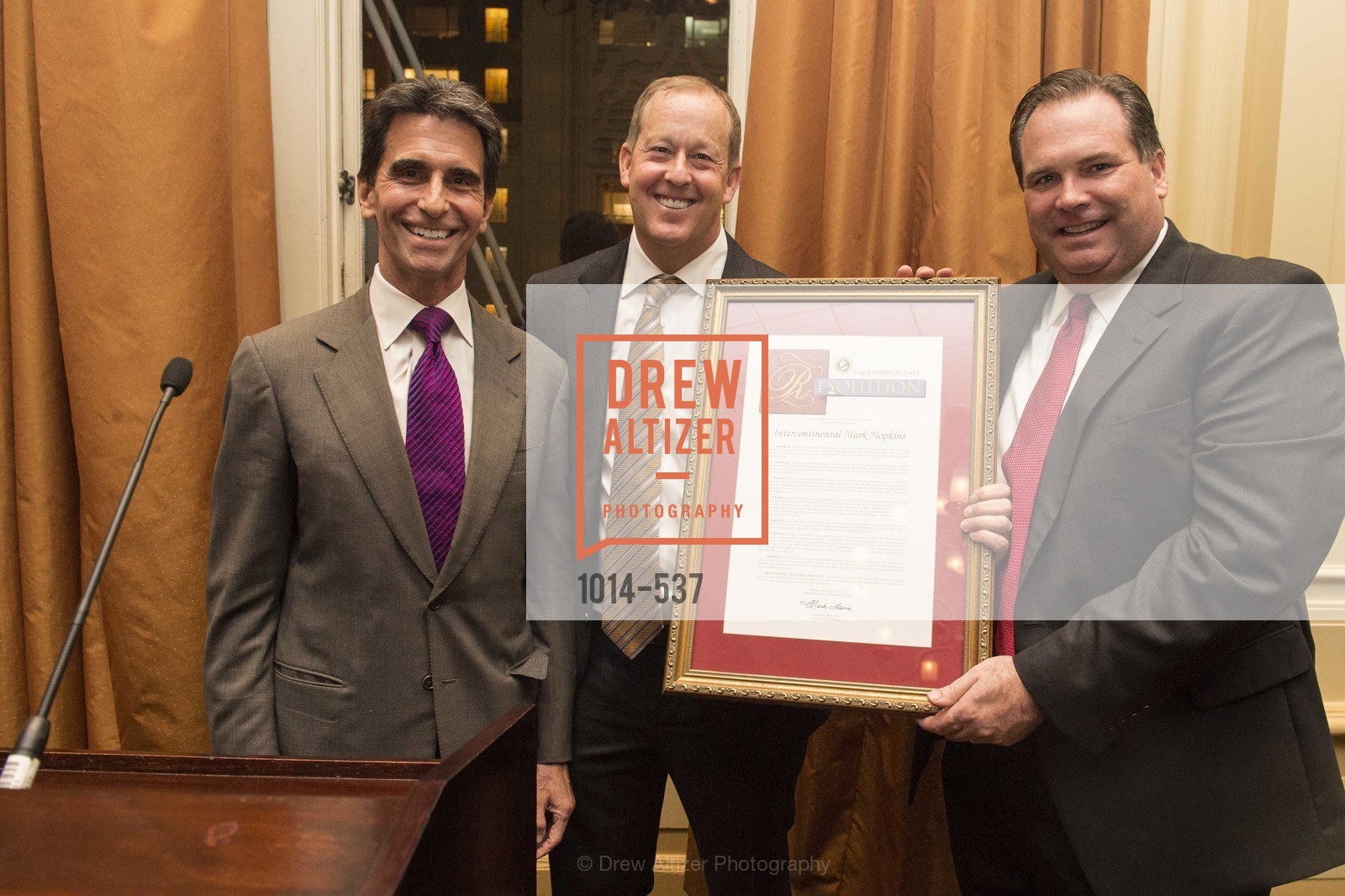 Mark Leno, Michael Rosenfeld, John Brady, TOP OF THE MARK'S 75TH Anniversary Party, US, November 7th, 2014,Drew Altizer, Drew Altizer Photography, full-service agency, private events, San Francisco photographer, photographer california