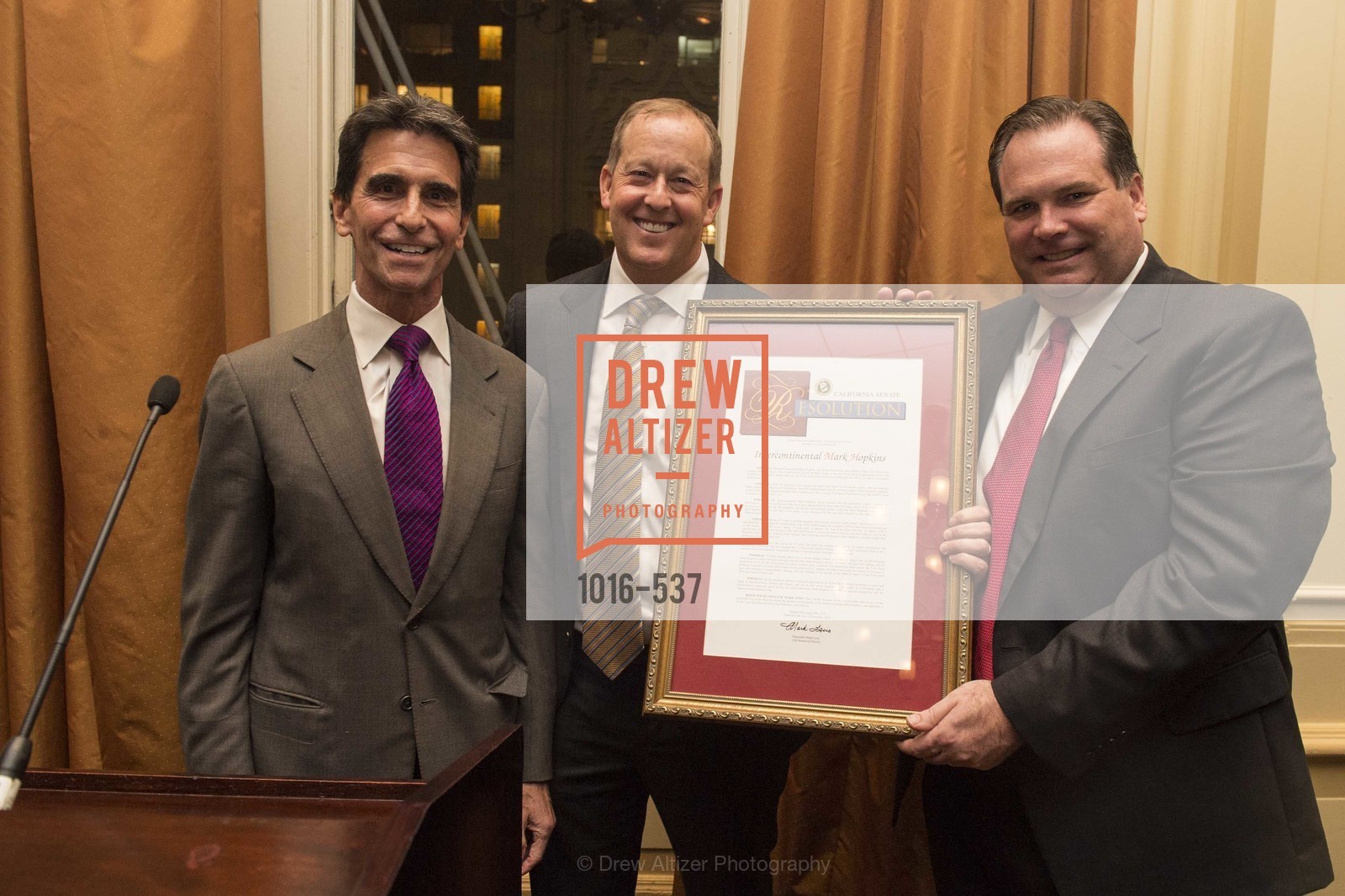 Mark Leno, Michael Rosenfeld, John Brady, TOP OF THE MARK'S 75TH Anniversary Party, US, November 7th, 2014,Drew Altizer, Drew Altizer Photography, full-service agency, private events, San Francisco photographer, photographer california