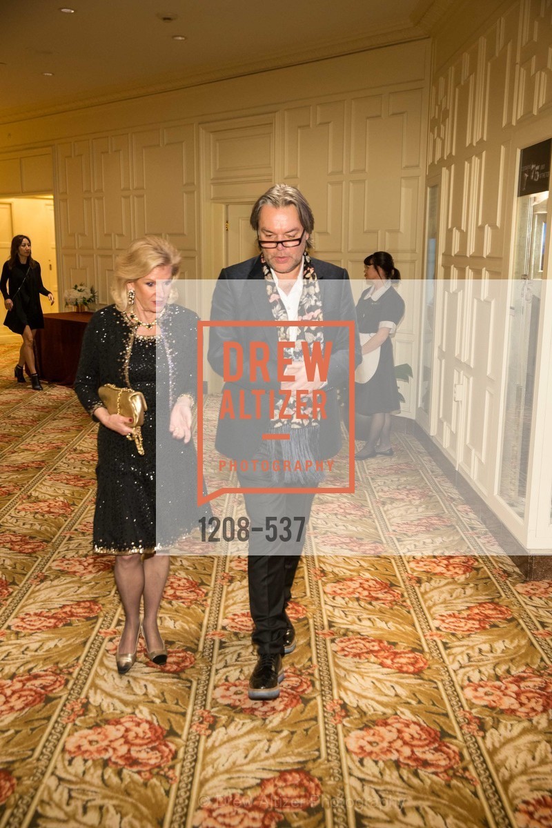 Dede Wilsey, David Downton, TOP OF THE MARK'S 75TH Anniversary Party, US, November 7th, 2014, Photo #1208-537 Dede Wilsey, David Downton, Photo #1208-537