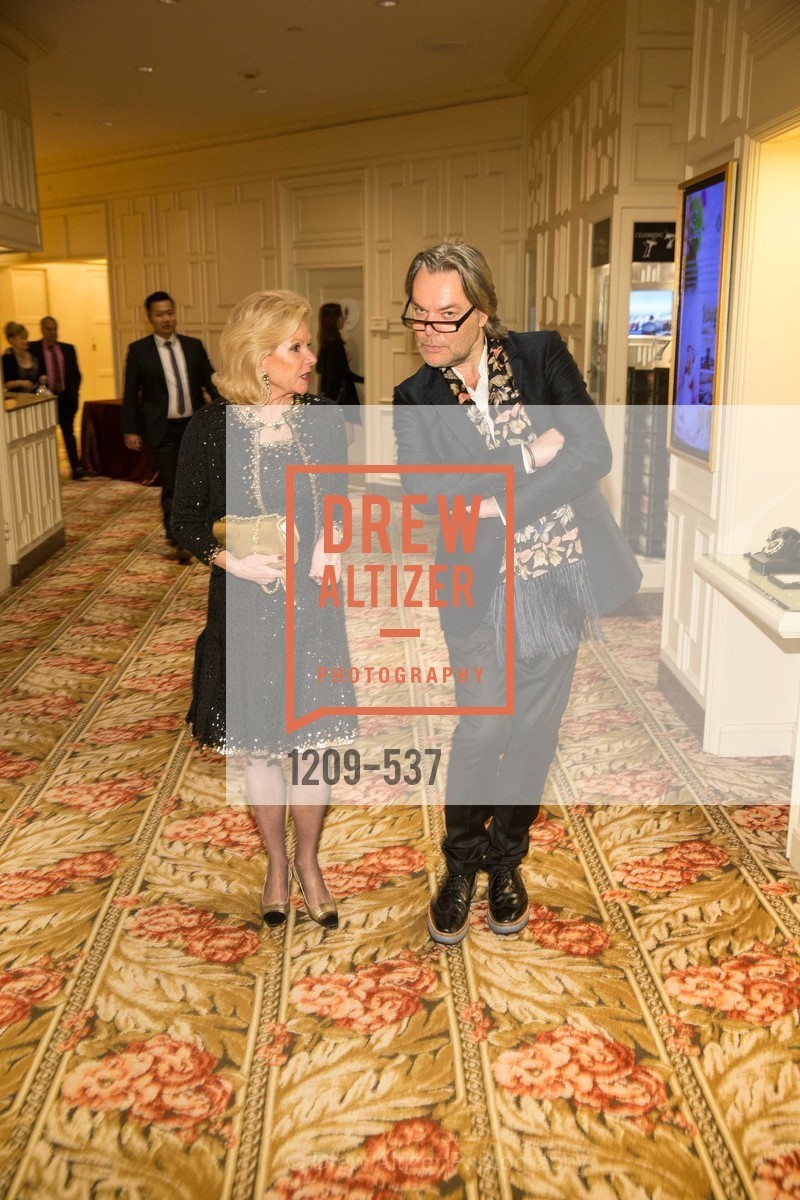 Dede Wilsey, David Downton, TOP OF THE MARK'S 75TH Anniversary Party, US, November 7th, 2014