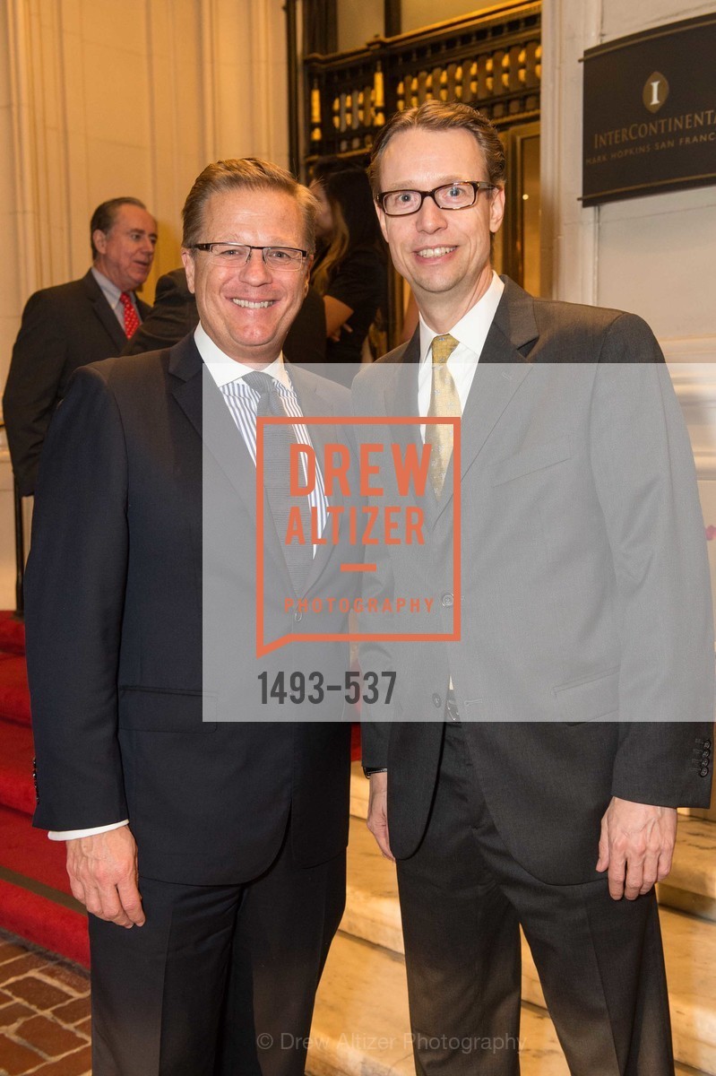 Jolyon Bulley, Marcus Drench, TOP OF THE MARK'S 75TH Anniversary Party, US, November 7th, 2014