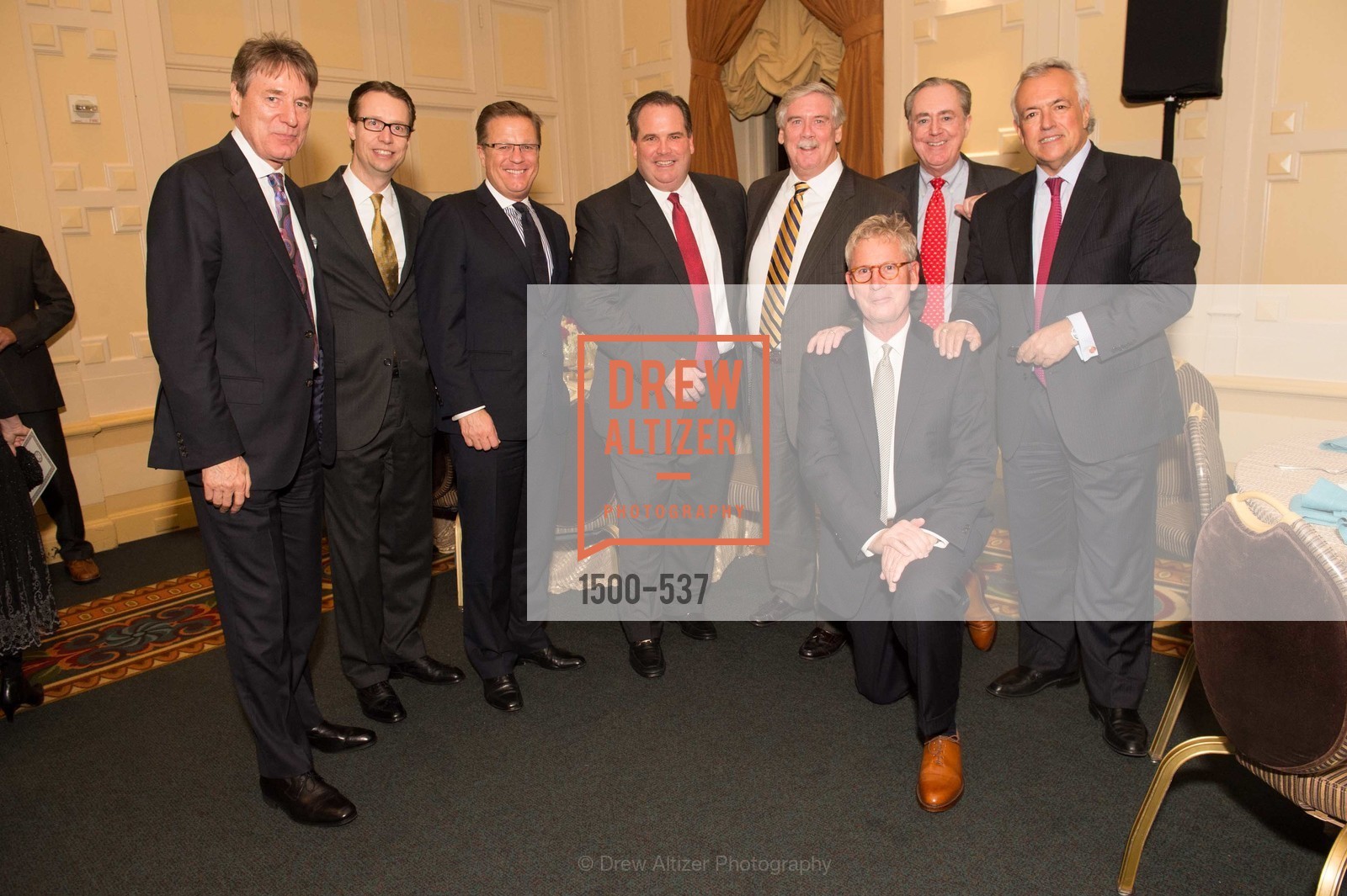 Peter Koehler, Marcus Drench, Jolyon Bulley, John Brady, Gary Stougaard, JT Echeverrigaray, TOP OF THE MARK'S 75TH Anniversary Party, US, November 7th, 2014,Drew Altizer, Drew Altizer Photography, full-service agency, private events, San Francisco photographer, photographer california