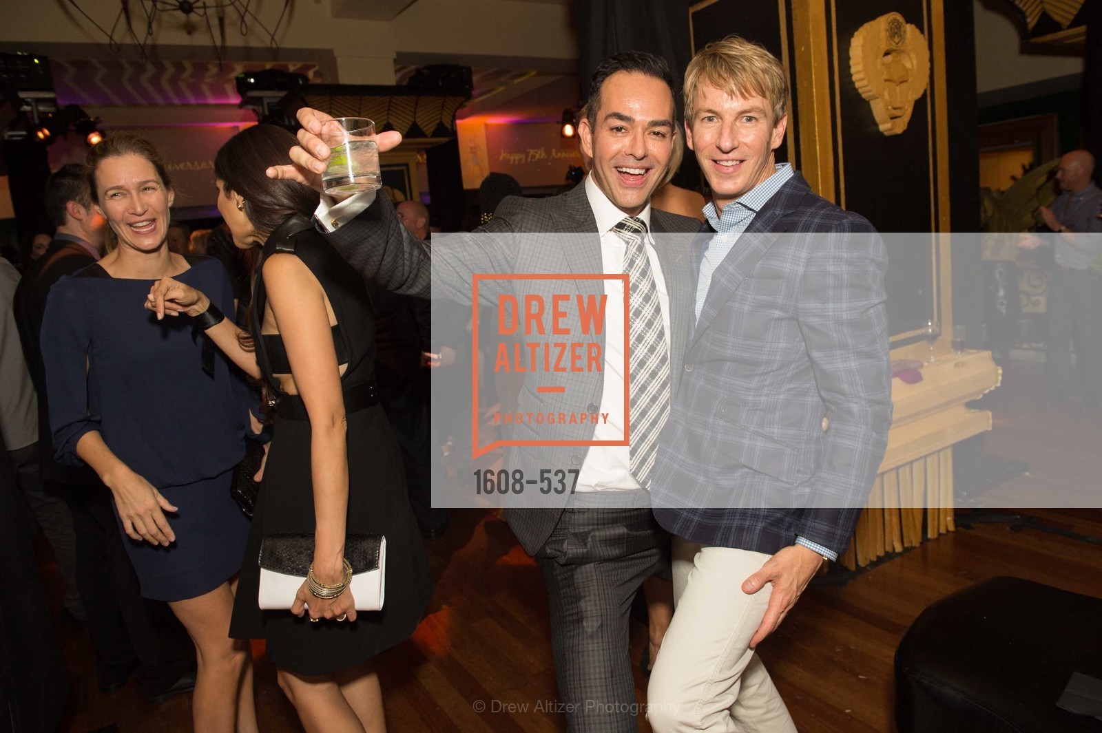 Greg Lopez, Jack Calhoun, TOP OF THE MARK'S 75TH Anniversary Party, US, November 7th, 2014,Drew Altizer, Drew Altizer Photography, full-service agency, private events, San Francisco photographer, photographer california