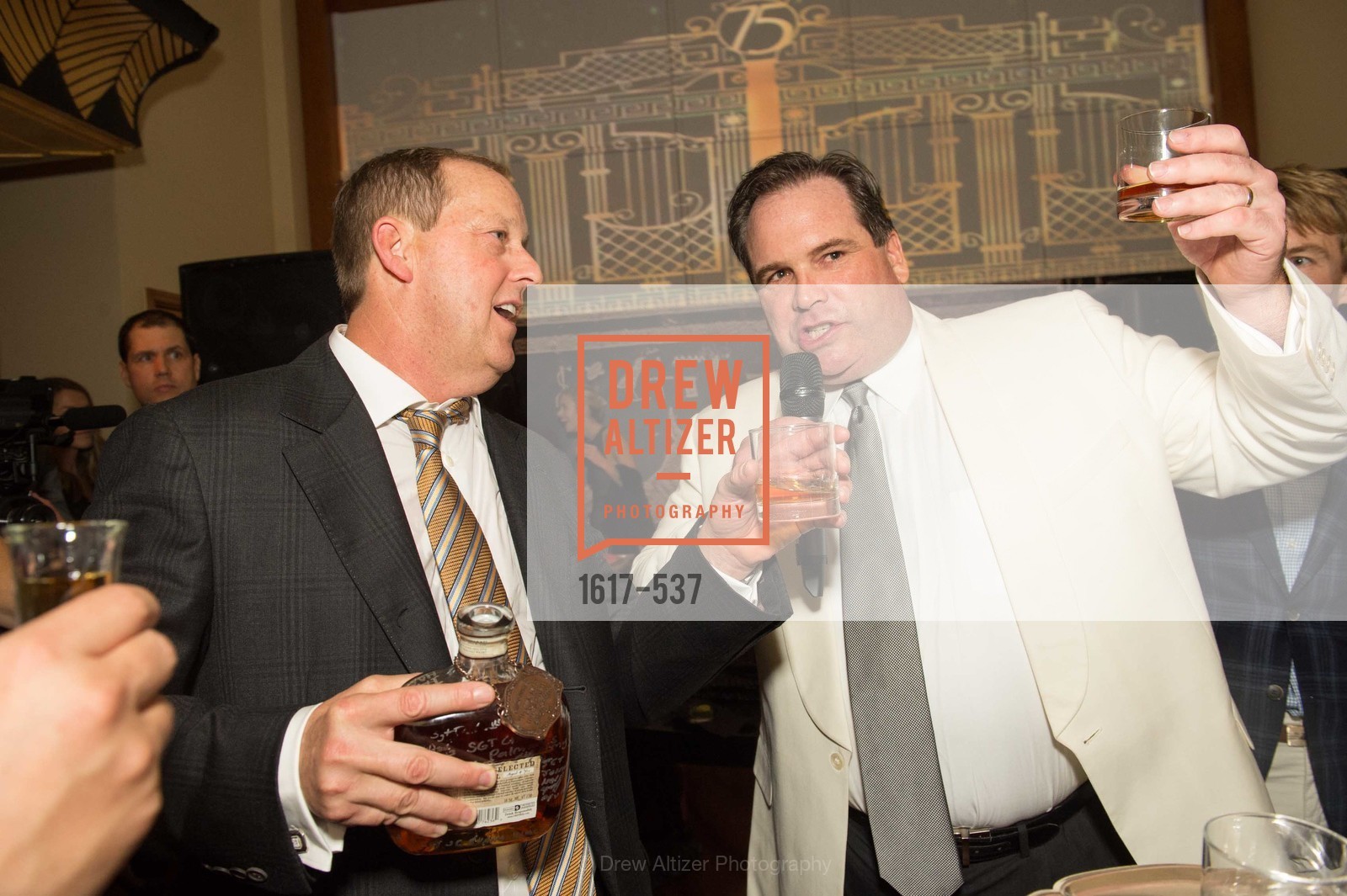 Michael Rosenfeld, John Brady, TOP OF THE MARK'S 75TH Anniversary Party, US, November 7th, 2014,Drew Altizer, Drew Altizer Photography, full-service agency, private events, San Francisco photographer, photographer california