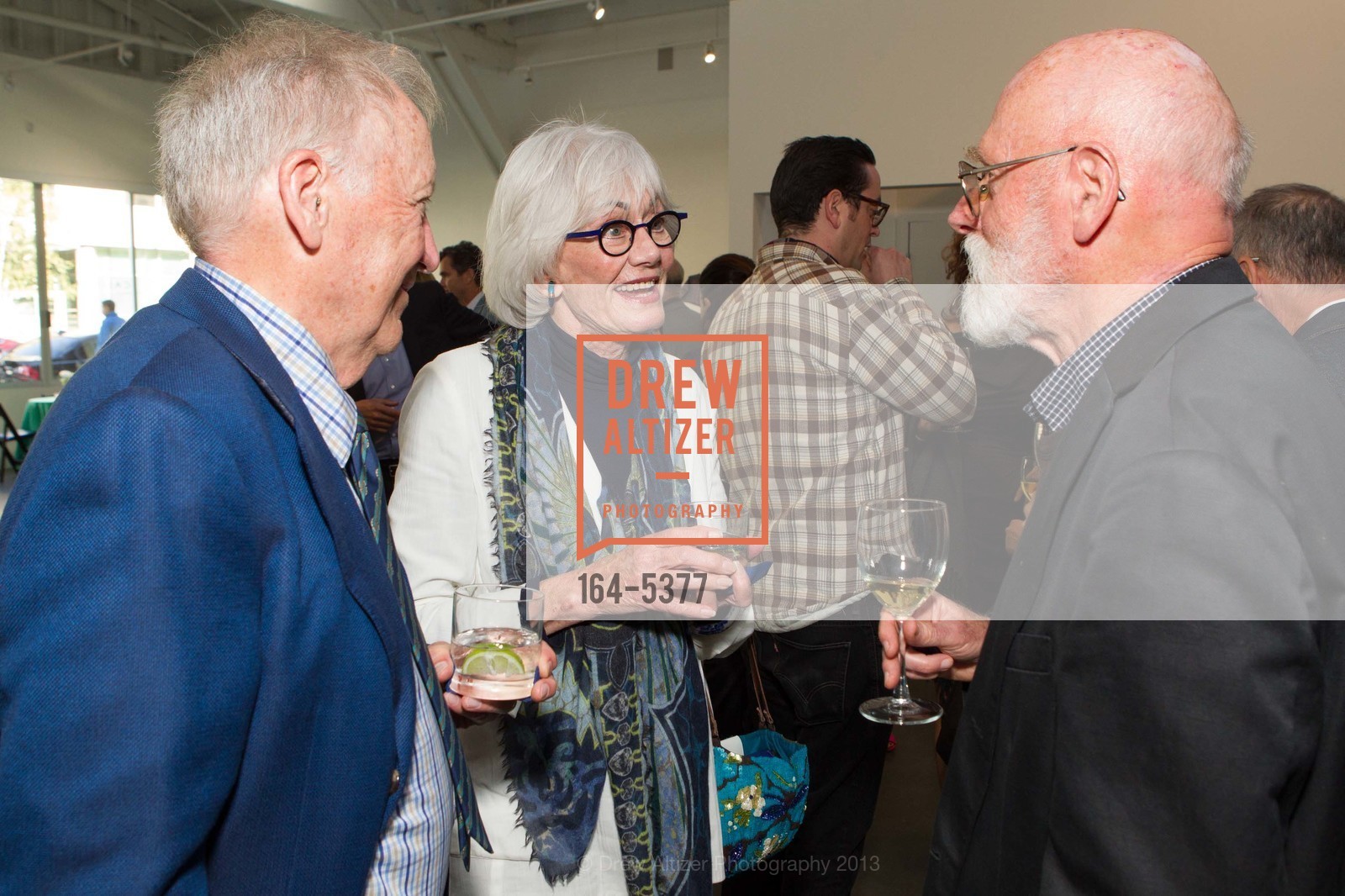 Tom Boyce, Jan Boyce, Robert Bechtle, CCA Wattis Institute for Contemporary Arts, Welcomes New Director, Anthony Huberman, US, May 21st, 2013, Photo #164-5377 Tom Boyce, Jan Boyce, Robert Bechtle, Photo #164-5377