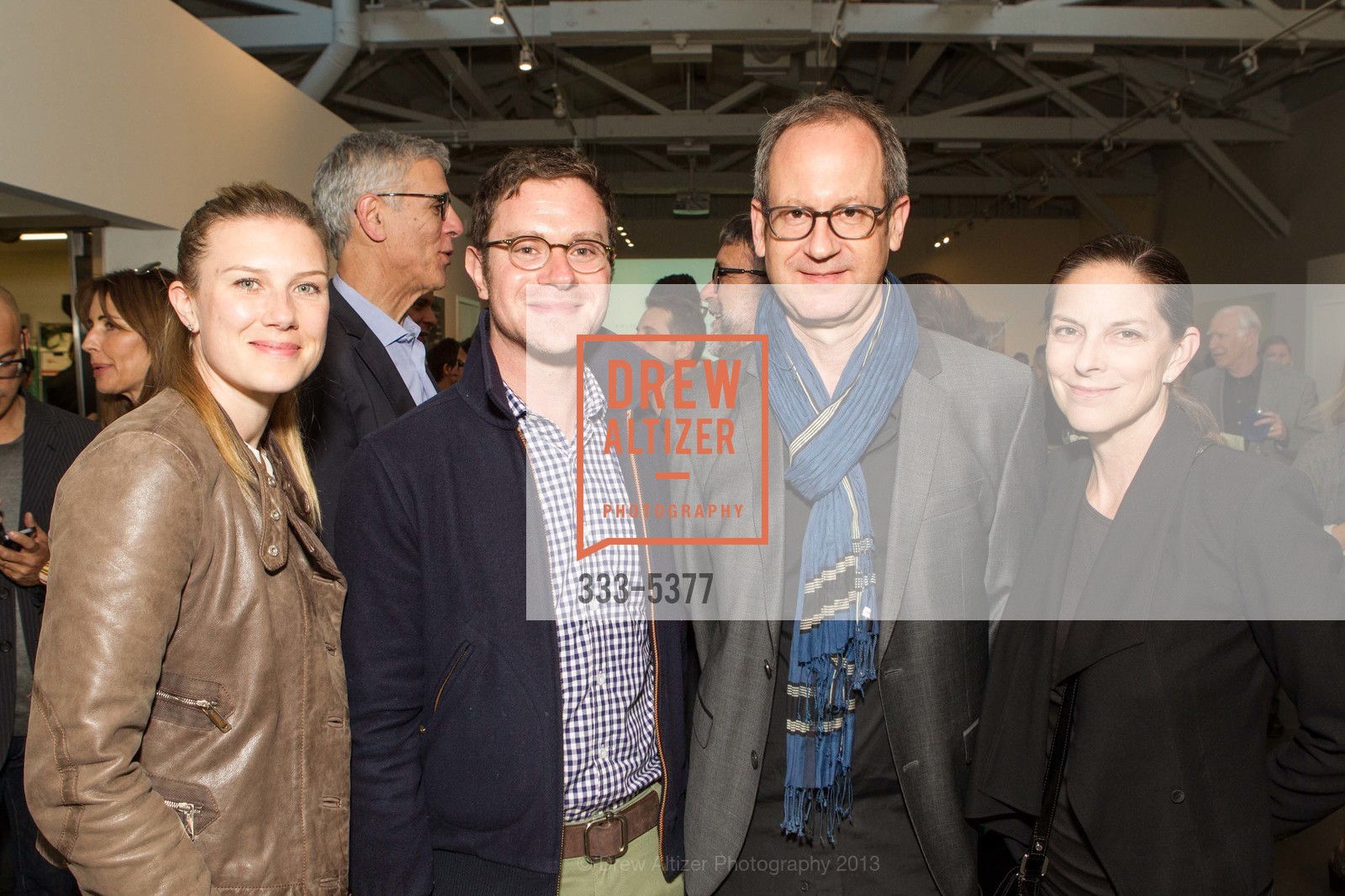 Allison Harding, Marc Mayer, Mark Jensen, Johanna Grawunder, CCA Wattis Institute for Contemporary Arts, Welcomes New Director, Anthony Huberman, US, May 21st, 2013, Photo #333-5377 Allison Harding, Marc Mayer, Mark Jensen, Johanna Grawunder, Photo #333-5377