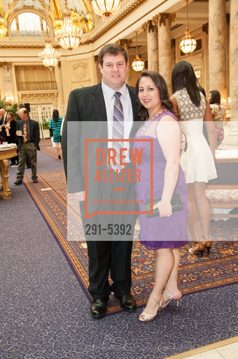 Justin Gibson, Madeleine Haddad, Up, Up, and Away! Gala Benefiting Big Brothers Big Sisters of the Bay Area 2013, Palace Hotel. 2 New Montgomery Street, April 12th, 2013, Photo #291-5392 Justin Gibson, Madeleine Haddad, Photo #291-5392