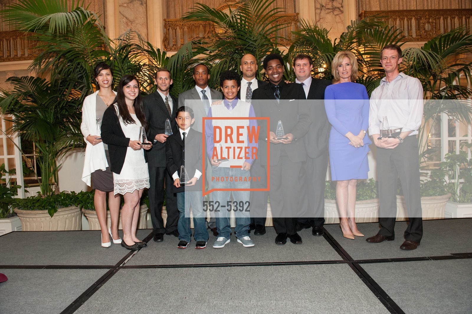 Patty Guinto, Sarah Levin, Robert Shaye, Aldo Romero, Hakeem Smith, Santos Wright, Cory Booker, Neil Wade, Justin Gibson, Lorrie Sullenberger, Soren Tjernell, Up, Up, and Away! Gala Benefiting Big Brothers Big Sisters of the Bay Area 2013, Palace Hotel. 2 New Montgomery Street, April 12th, 2013, Photo #552-5392 Patty Guinto, Sarah Levin, Robert Shaye, Aldo Romero, Hakeem Smith, Santos Wright, Cory Booker, Neil Wade, Justin Gibson, Lorrie Sullenberger, Soren Tjernell, Photo #552-5392