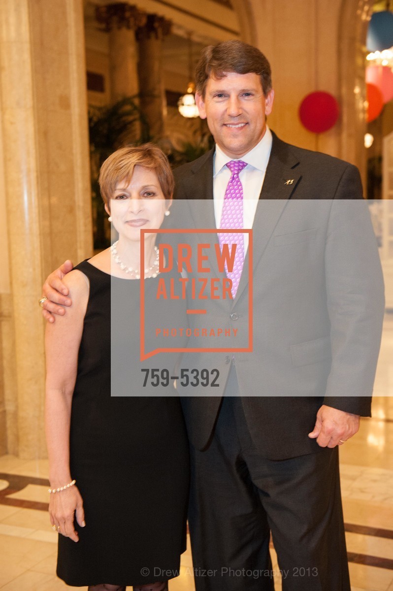 Kathy Bella, Charles Pierson, Up, Up, and Away! Gala Benefiting Big Brothers Big Sisters of the Bay Area 2013, Palace Hotel. 2 New Montgomery Street, April 12th, 2013, Photo #759-5392 Kathy Bella, Charles Pierson, Photo #759-5392