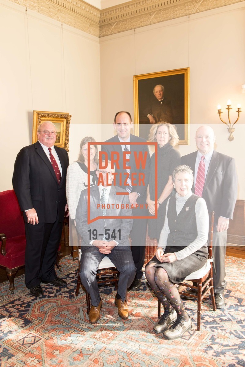 Mike Romo, Carolyn Squeri, David Wessel, Mike Buhler, Courtney Damkroger, Alice Russell-Shapiro, John Rothmann, Ceremony Inaugurating the Campaign for San Francisco Heritage & Haas-Lilienthal House, Haas-Lilienthal House. 2007 Franklin Street, November 18th, 2015,Drew Altizer, Drew Altizer Photography, full-service agency, private events, San Francisco photographer, photographer california