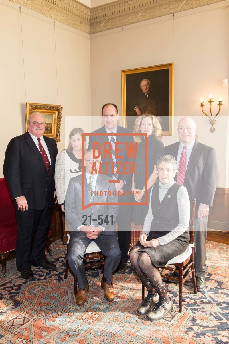 Mike Romo, Carolyn Squeri, David Wessel, Mike Buhler, Courtney Damkroger, Alice Russell-Shapiro, John Rothmann, Ceremony Inaugurating the Campaign for San Francisco Heritage & Haas-Lilienthal House, Haas-Lilienthal House. 2007 Franklin Street, November 18th, 2015,Drew Altizer, Drew Altizer Photography, full-service agency, private events, San Francisco photographer, photographer california