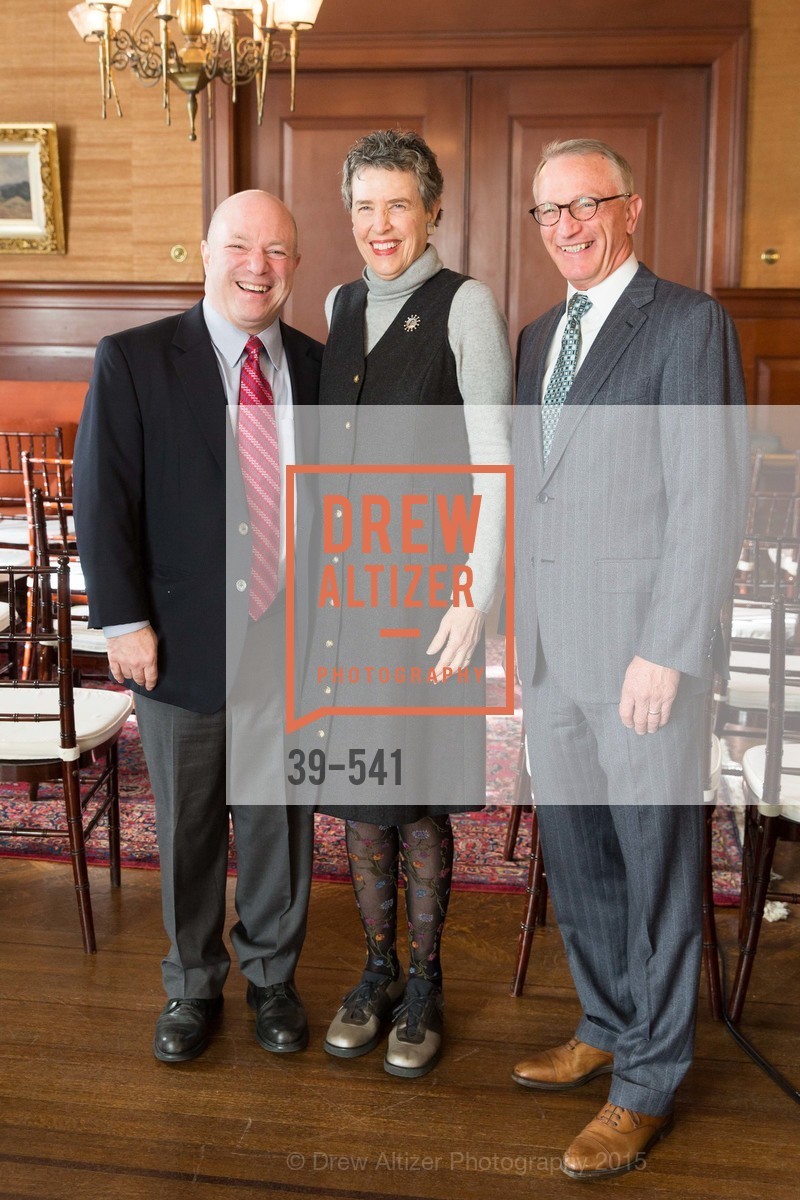 John Rothmann, Alice Russell-Shapiro, David Wessel, Ceremony Inaugurating the Campaign for San Francisco Heritage & Haas-Lilienthal House, Haas-Lilienthal House. 2007 Franklin Street, November 18th, 2015