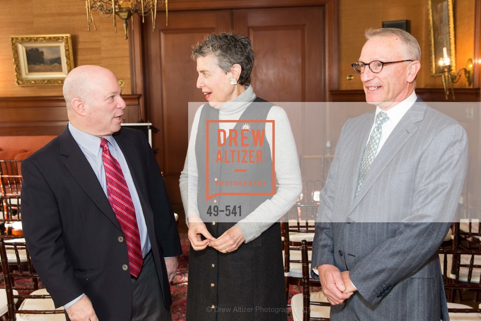 John Rothmann, Alice Russell-Shapiro, David Wessel, Ceremony Inaugurating the Campaign for San Francisco Heritage & Haas-Lilienthal House, Haas-Lilienthal House. 2007 Franklin Street, November 18th, 2015