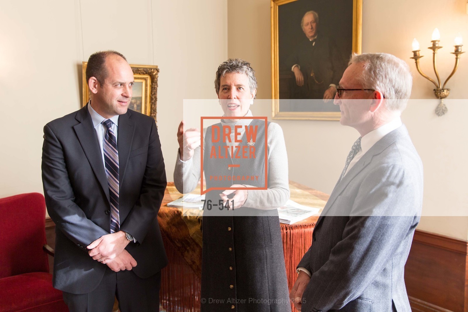Mike Buhler, Alice Russell-Shapiro, David Wessel, Ceremony Inaugurating the Campaign for San Francisco Heritage & Haas-Lilienthal House, Haas-Lilienthal House. 2007 Franklin Street, November 18th, 2015,Drew Altizer, Drew Altizer Photography, full-service event agency, private events, San Francisco photographer, photographer California
