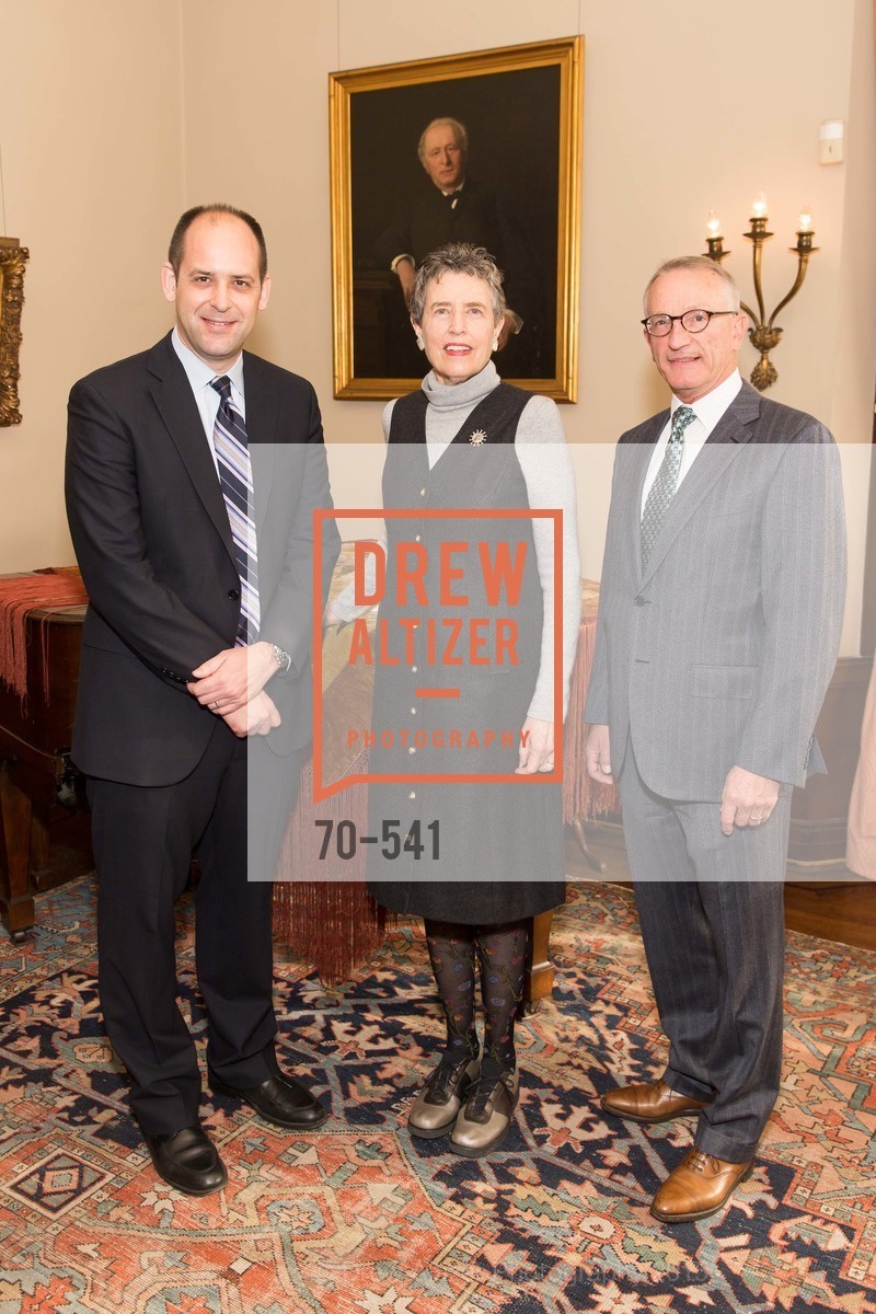 Mike Buhler, Alice Russell-Shapiro, David Wessel, Ceremony Inaugurating the Campaign for San Francisco Heritage & Haas-Lilienthal House, Haas-Lilienthal House. 2007 Franklin Street, November 18th, 2015,Drew Altizer, Drew Altizer Photography, full-service agency, private events, San Francisco photographer, photographer california
