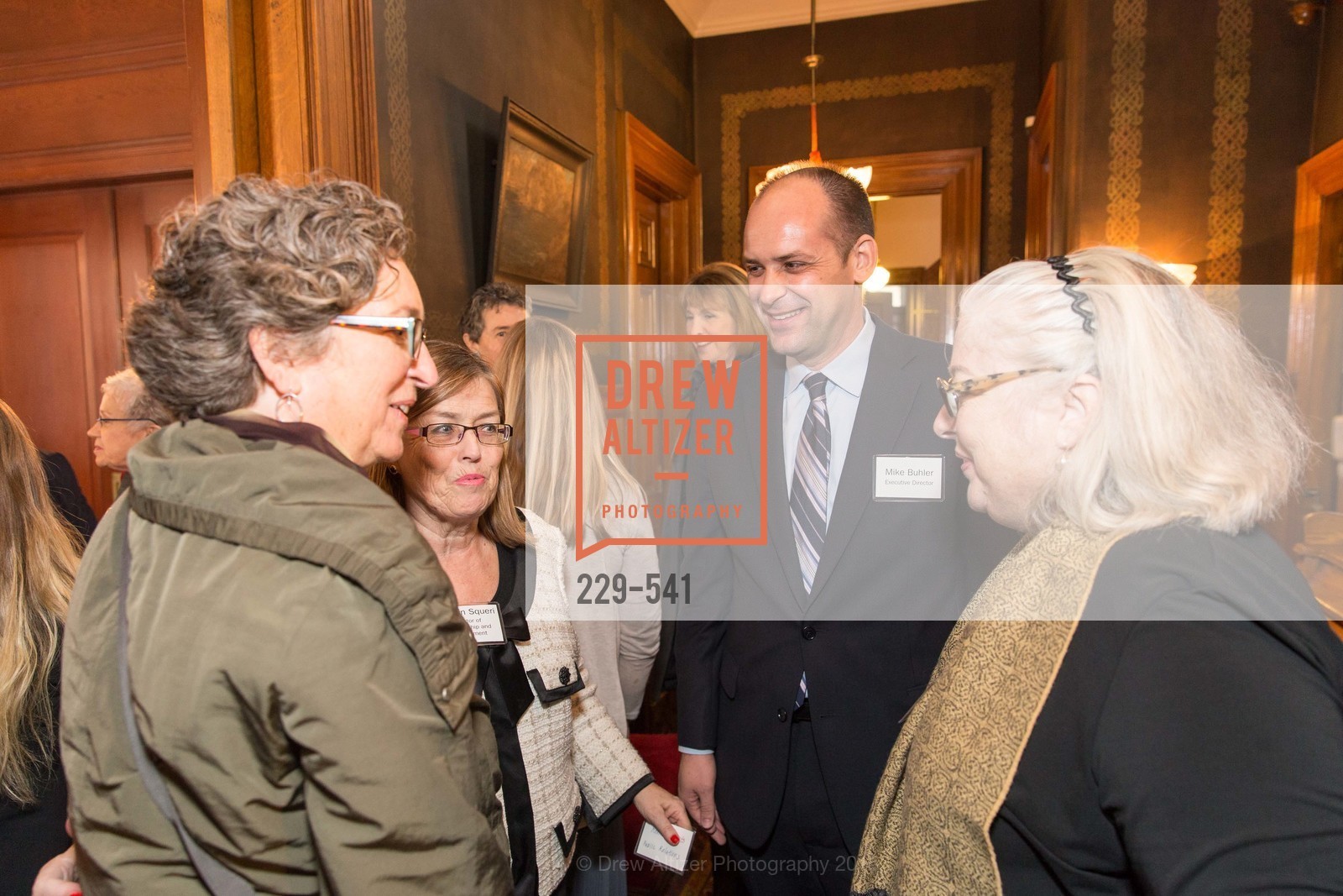 Debbie Cooper, Carolyn Squeri, Mike Buhler, Ceremony Inaugurating the Campaign for San Francisco Heritage & Haas-Lilienthal House, Haas-Lilienthal House. 2007 Franklin Street, November 18th, 2015,Drew Altizer, Drew Altizer Photography, full-service agency, private events, San Francisco photographer, photographer california